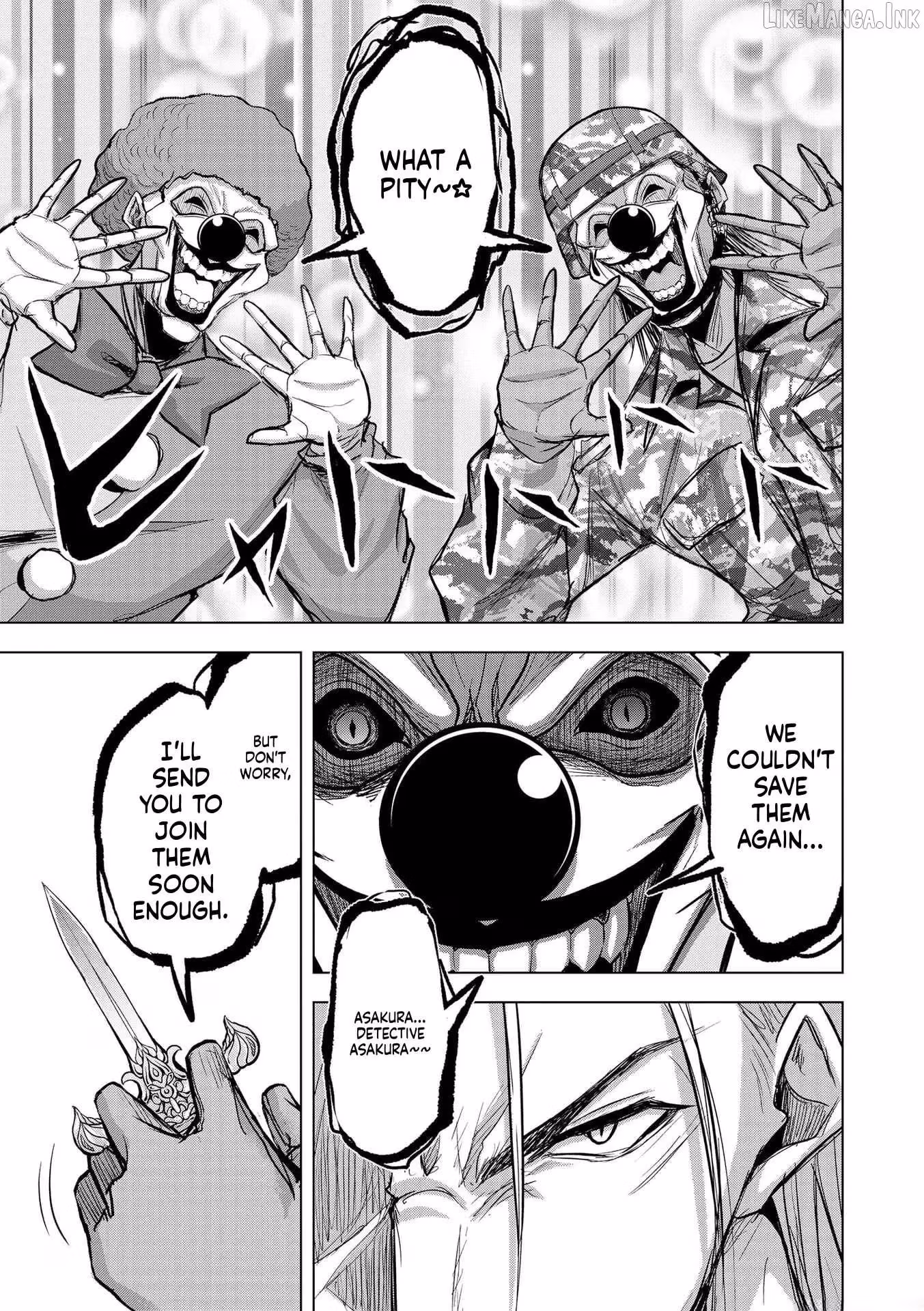 The Killer Clown's Questions Chapter 31 page 8 - 