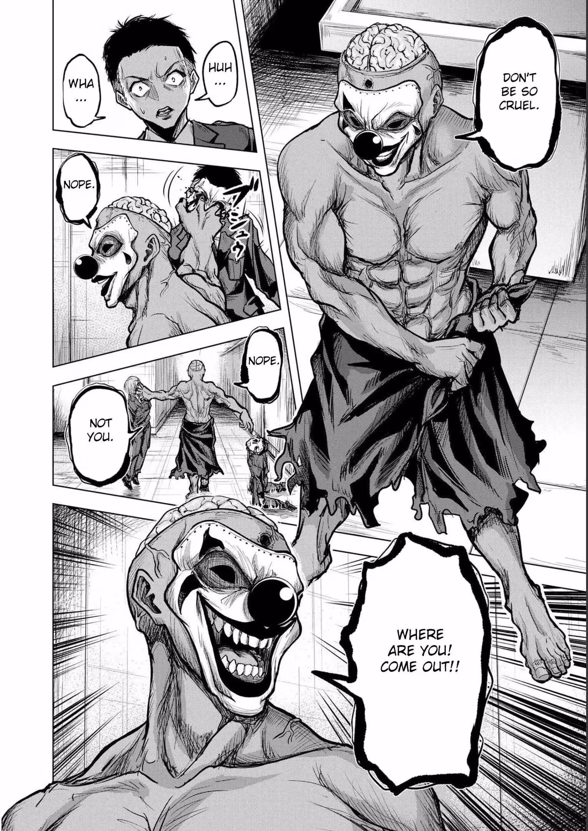 The Killer Clown's Questions Chapter 4 page 12 - 