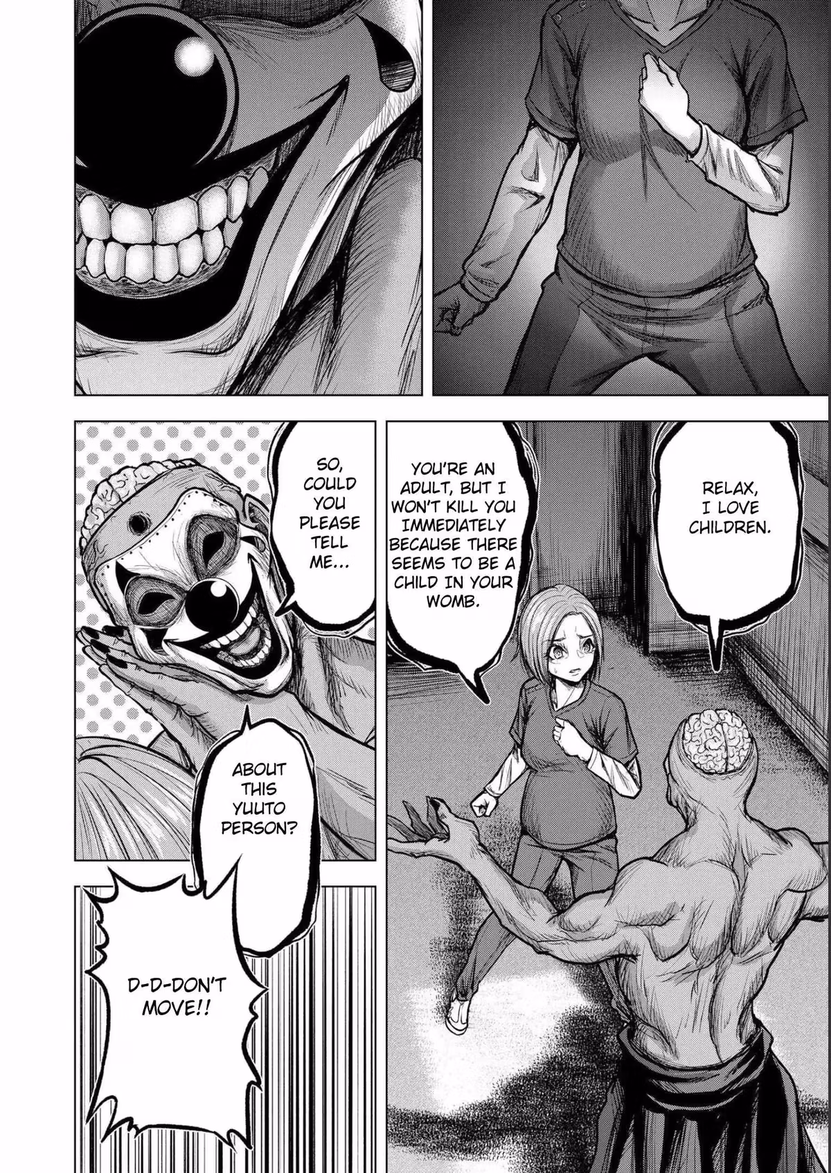 The Killer Clown's Questions Chapter 4 page 16 - 