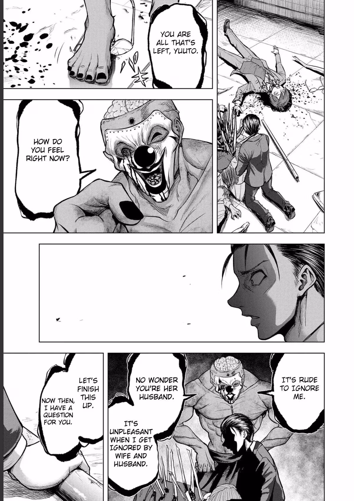 The Killer Clown's Questions Chapter 5 page 17 - 