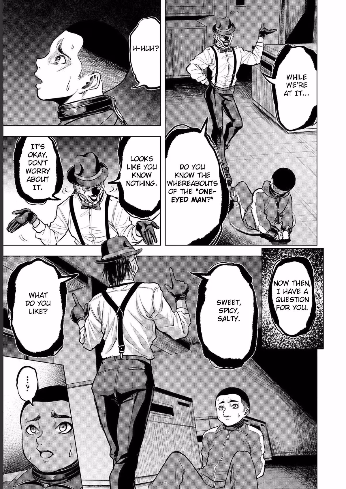 The Killer Clown's Questions Chapter 6 page 11 - 