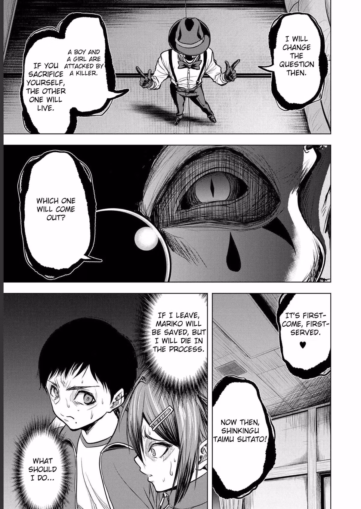 The Killer Clown's Questions Chapter 6 page 19 - 