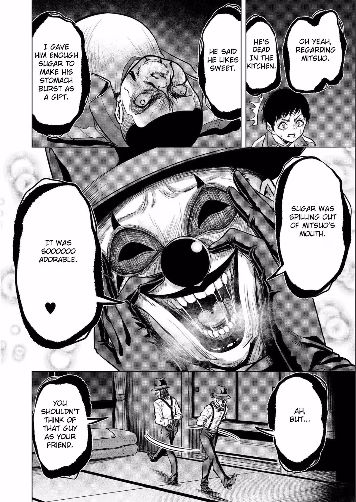 The Killer Clown's Questions Chapter 6 page 20 - 