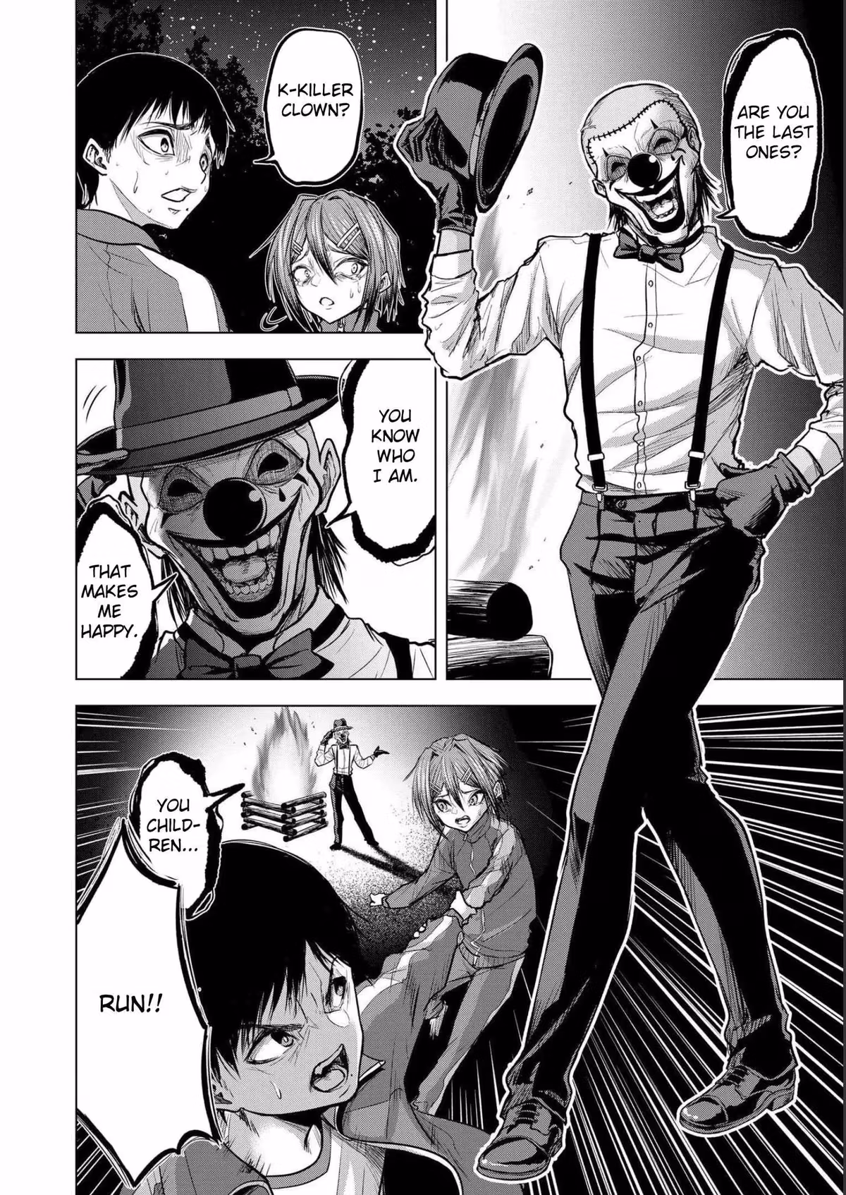 The Killer Clown's Questions Chapter 6 page 6 - 