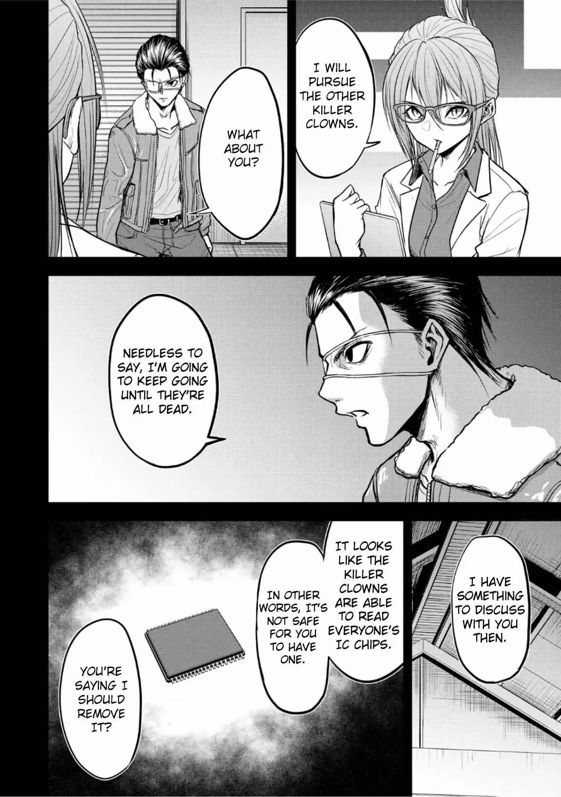 The Killer Clown's Questions Chapter 7 page 16 - 
