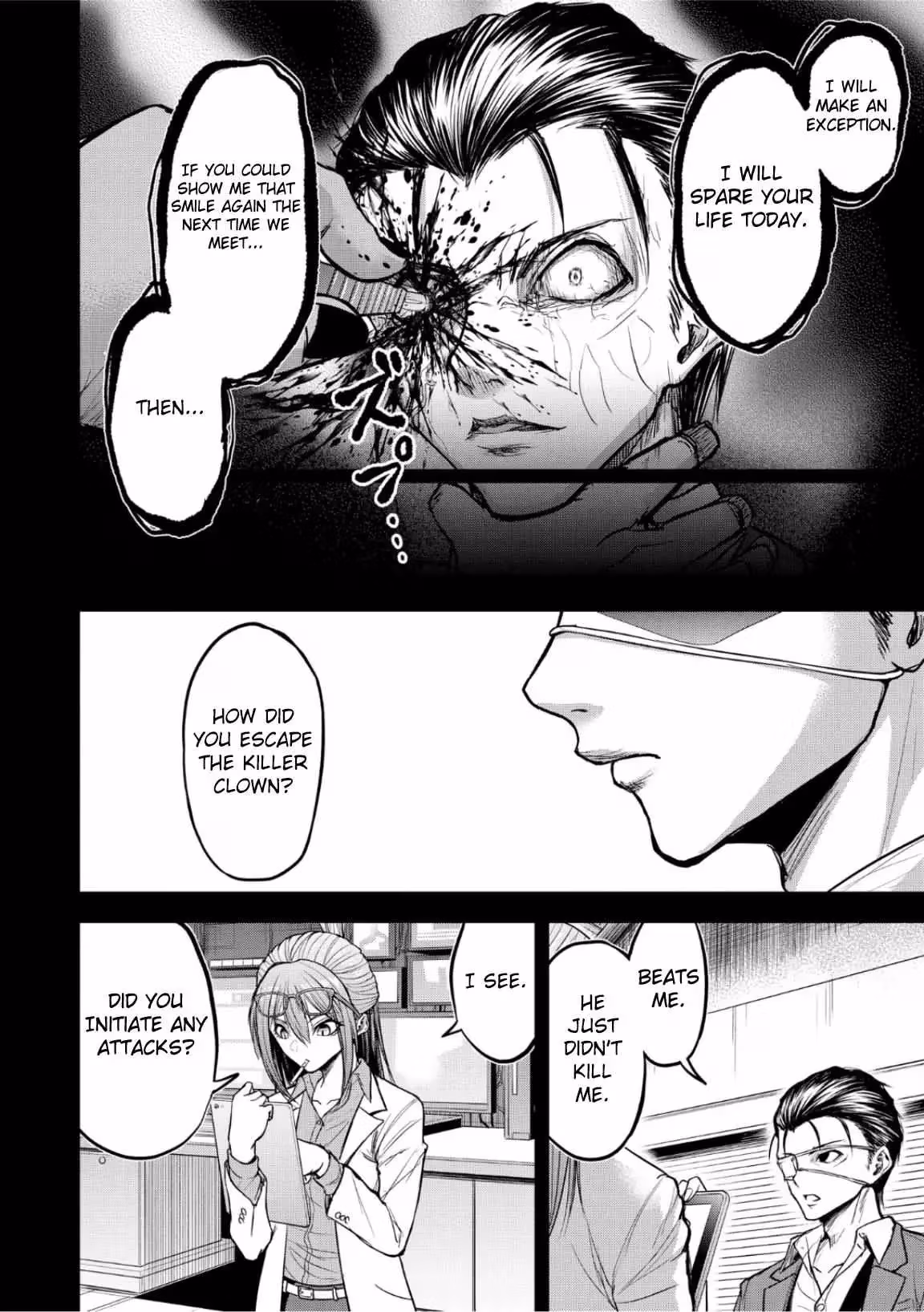 The Killer Clown's Questions Chapter 7 page 4 - 