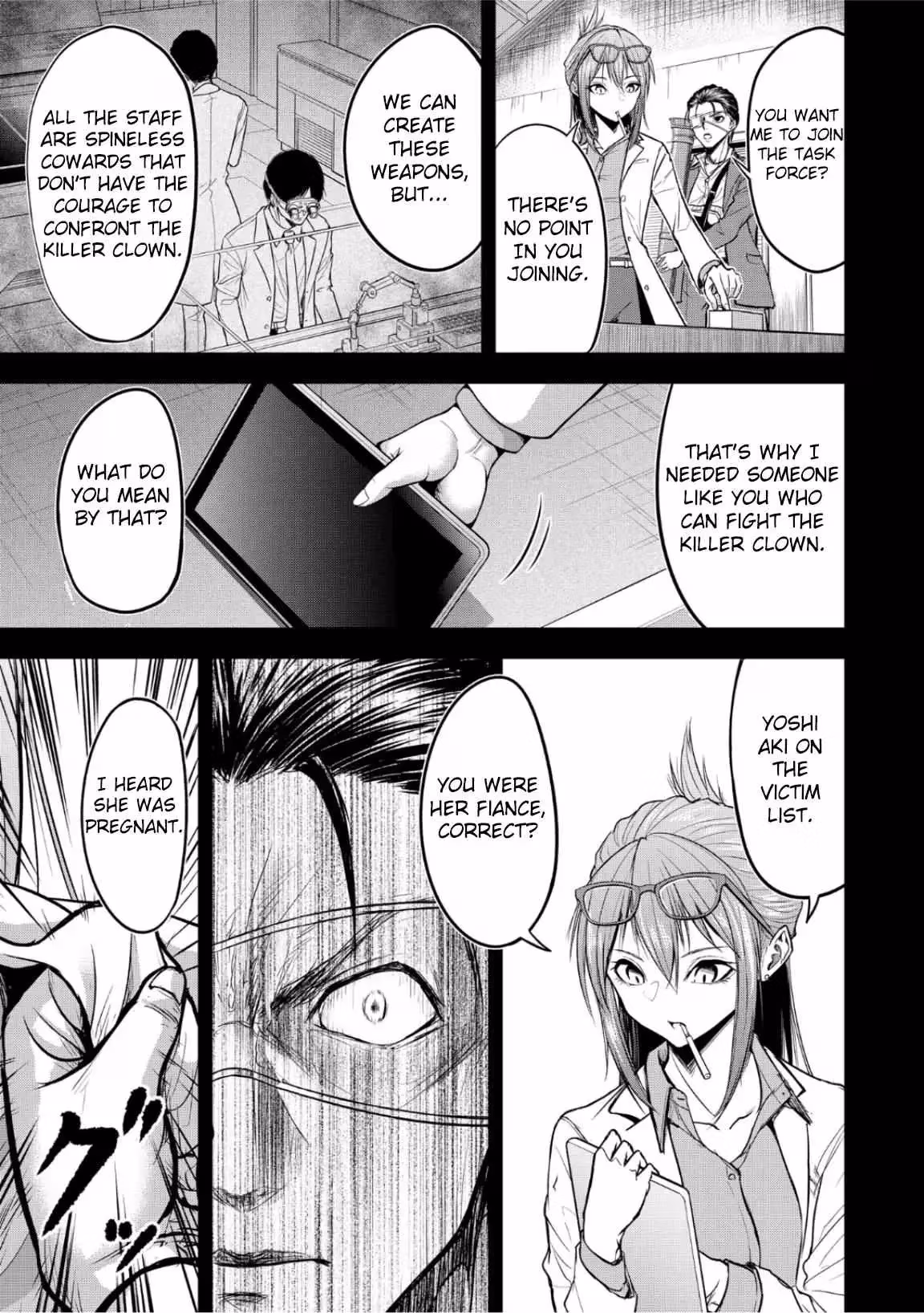 The Killer Clown's Questions Chapter 7 page 9 - 