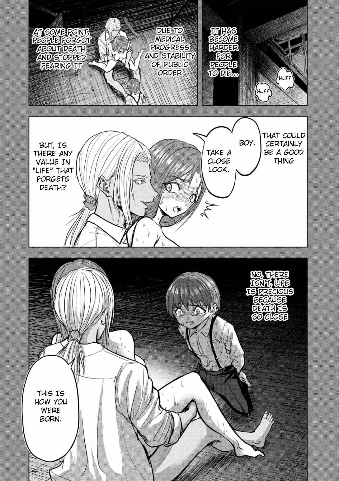 The Killer Clown's Questions Chapter 9 page 12 - 