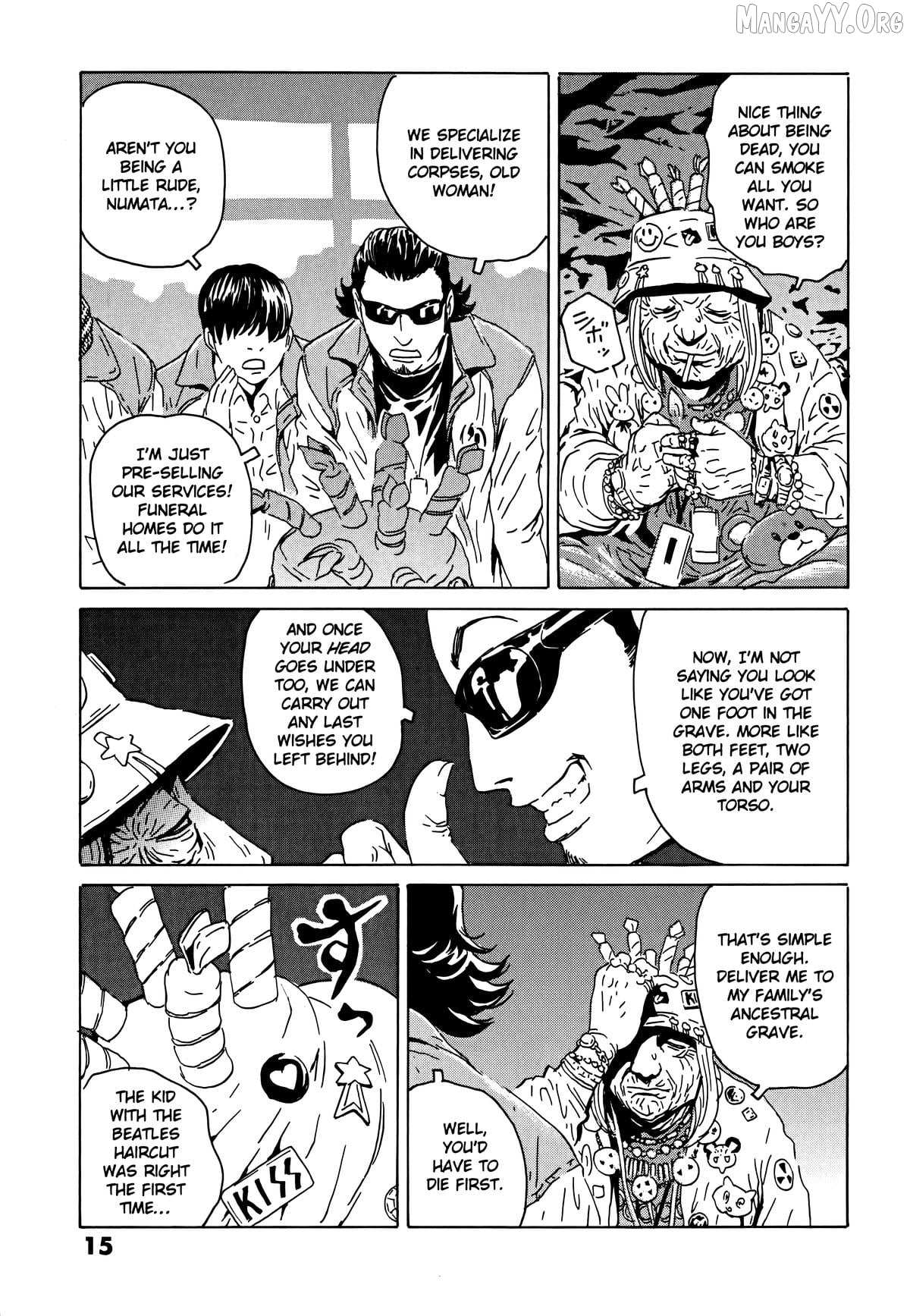 The Kurosagi Corpse Delivery Service Chapter 104 page 19 - 