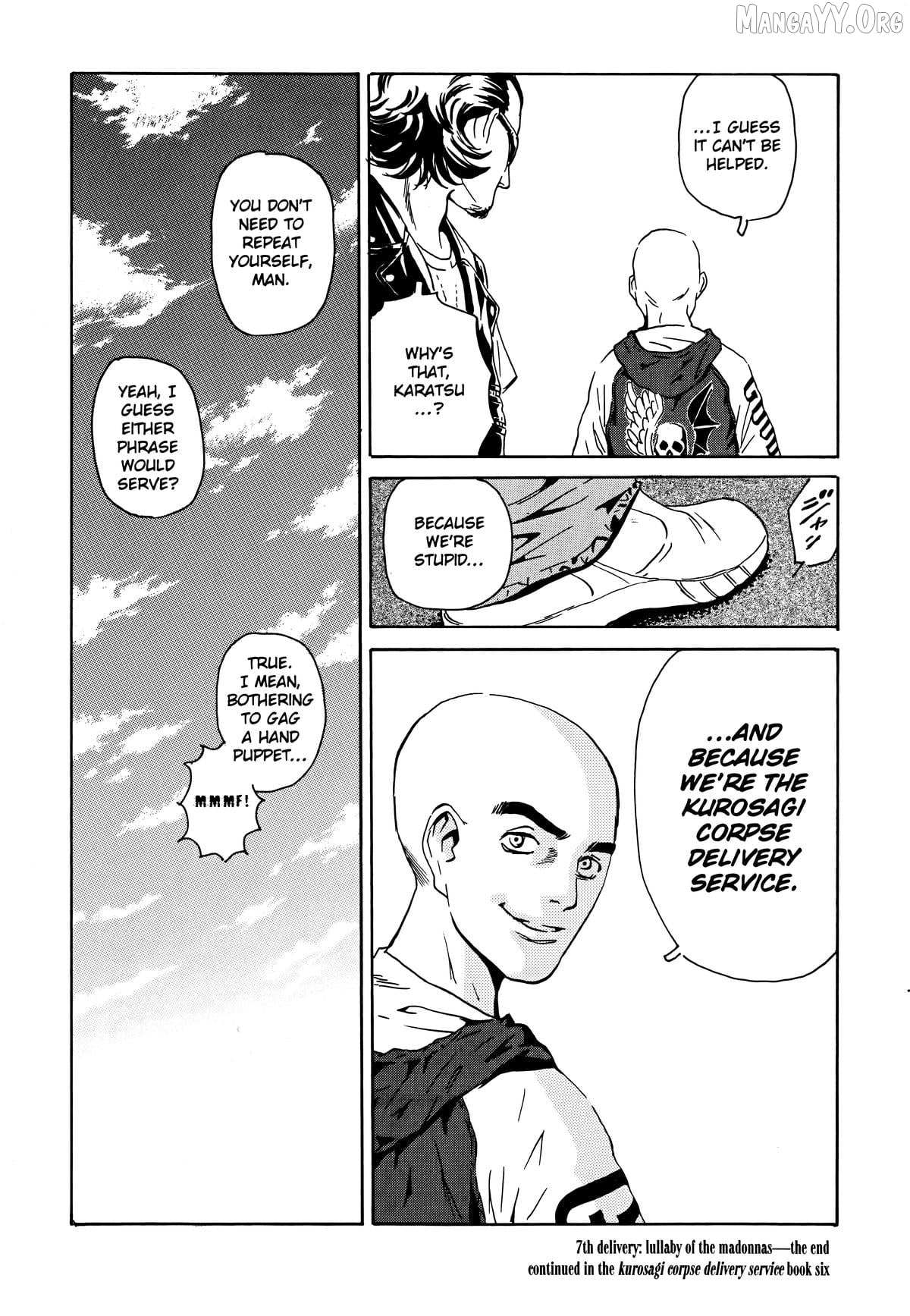 The Kurosagi Corpse Delivery Service Chapter 110 page 36 - 