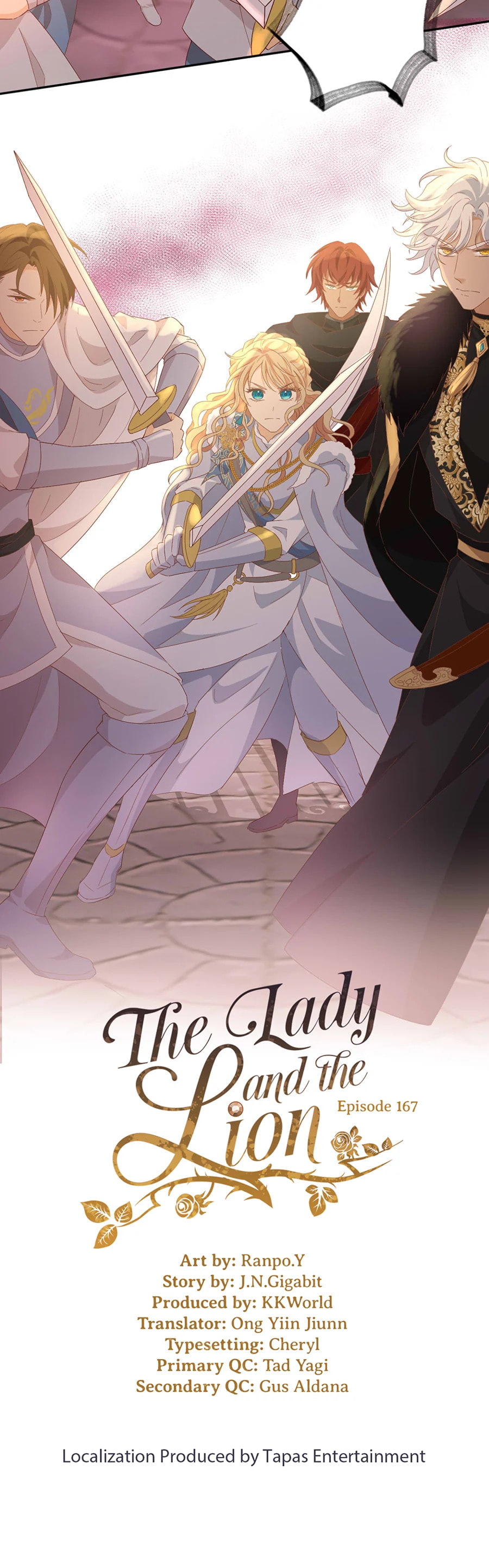The Lady and the Lion (Colored) Chapter 167 page 3 - 