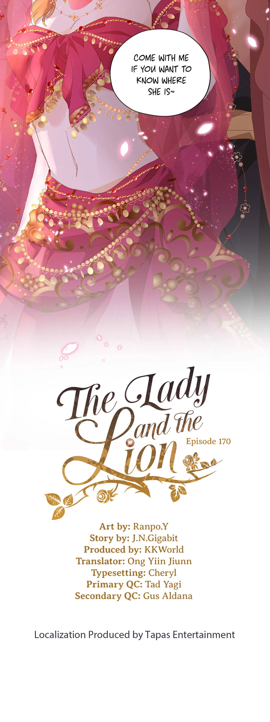 The Lady and the Lion (Colored) Chapter 170 page 2 - 