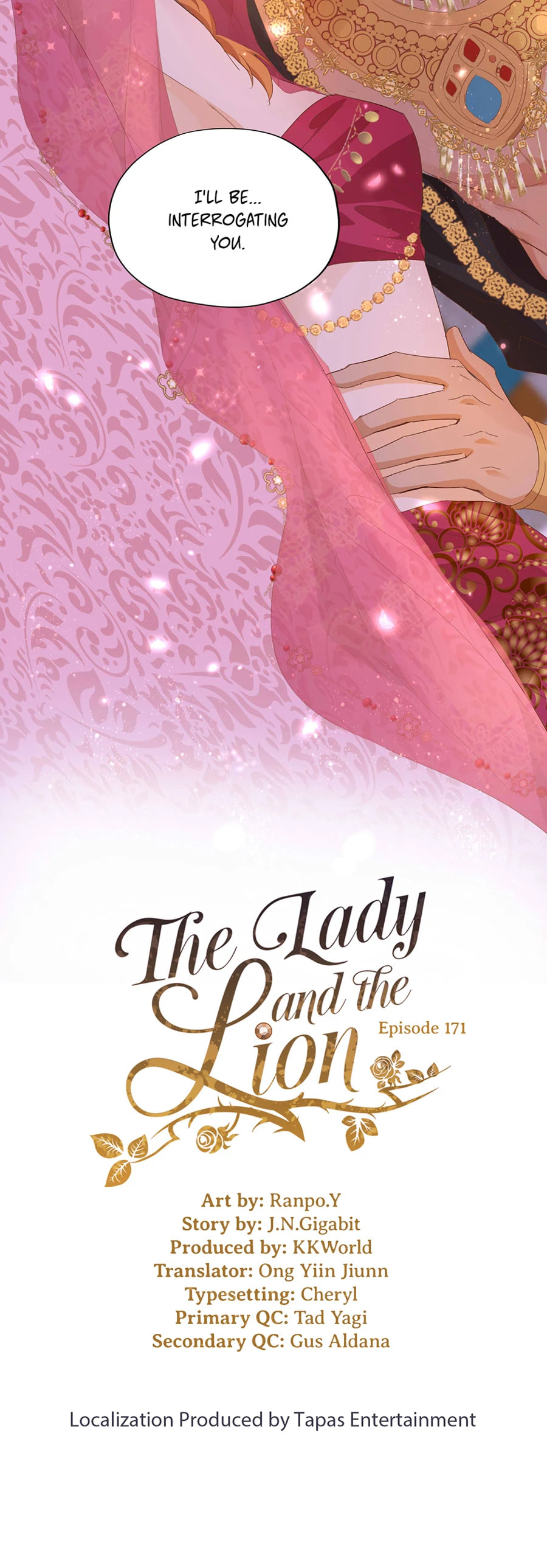 The Lady and the Lion (Colored) Chapter 171 page 6 - 