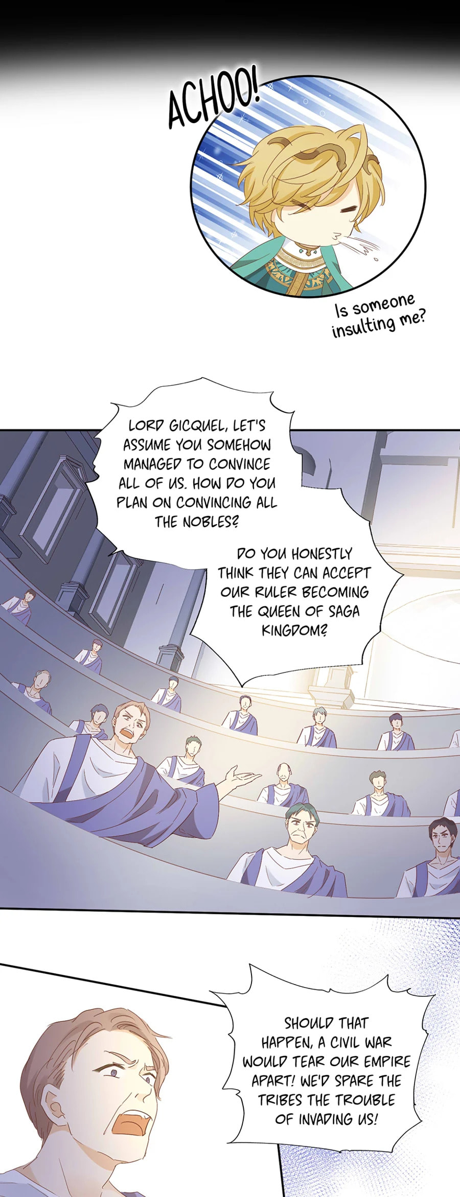 The Lady and the Lion (Colored) Chapter 174 page 23 - 
