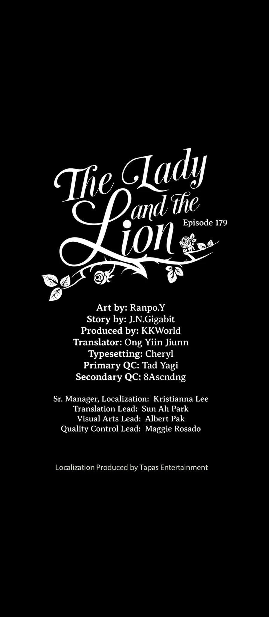 The Lady and the Lion (Colored) Chapter 179 page 1 - 