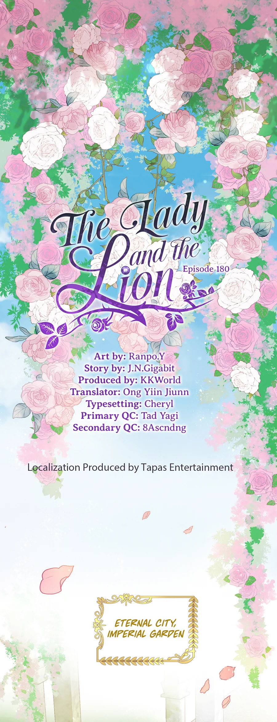 The Lady and the Lion (Colored) Chapter 180 page 1 - 