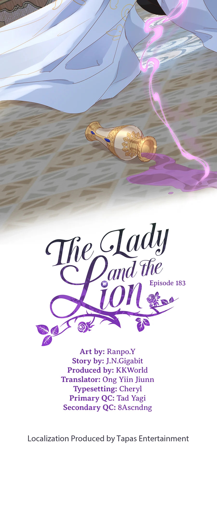 The Lady and the Lion (Colored) Chapter 184 page 2 - 
