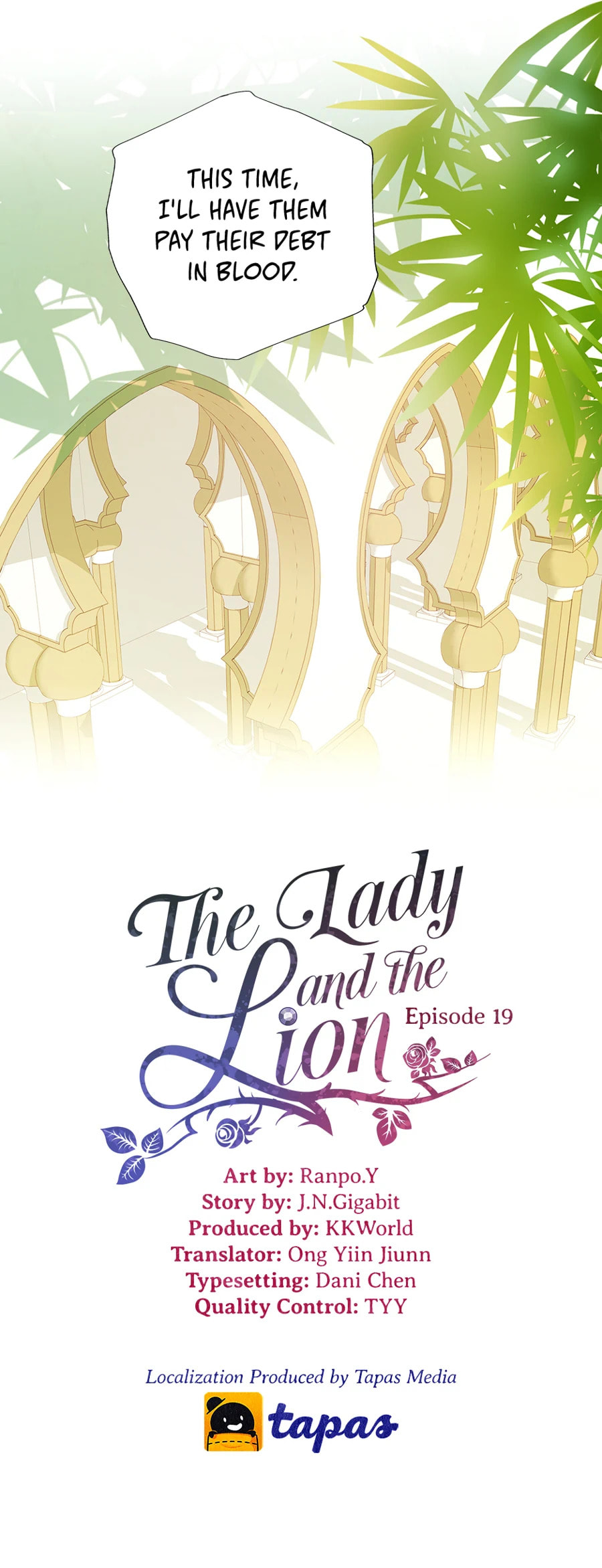 The Lady and the Lion (Colored) Chapter 186 page 7 - 