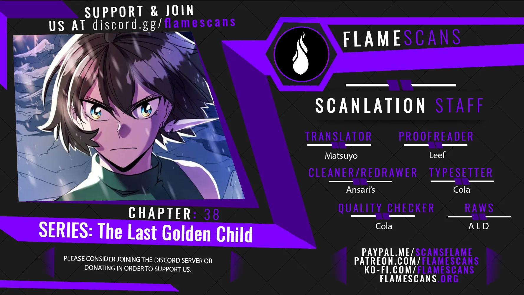 The Last Golden Child Chapter 38 page 1 - 