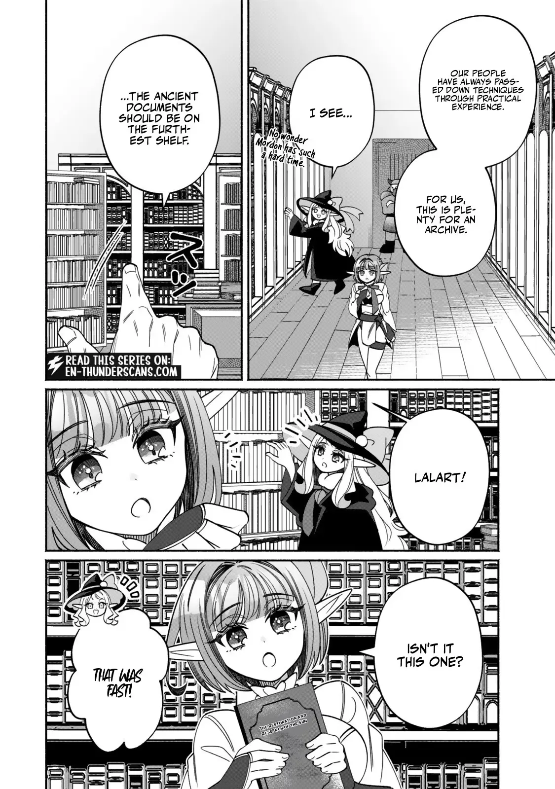 The Lazy Elf's Easygoing Adventures in Another World Chapter 7.2 page 9 - 
