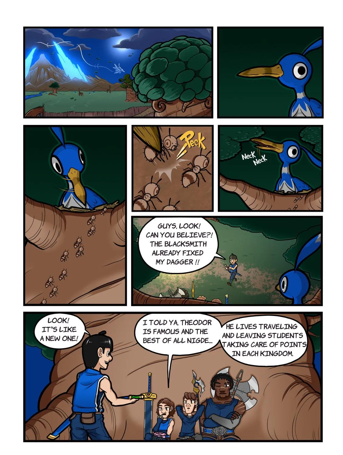 The Legend of CrossWorld Chapter 4 page 5 - 