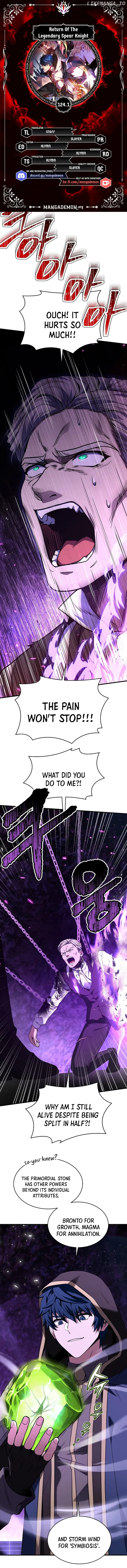The Legendary Spearman Returns Chapter 124.1 page 1 - 