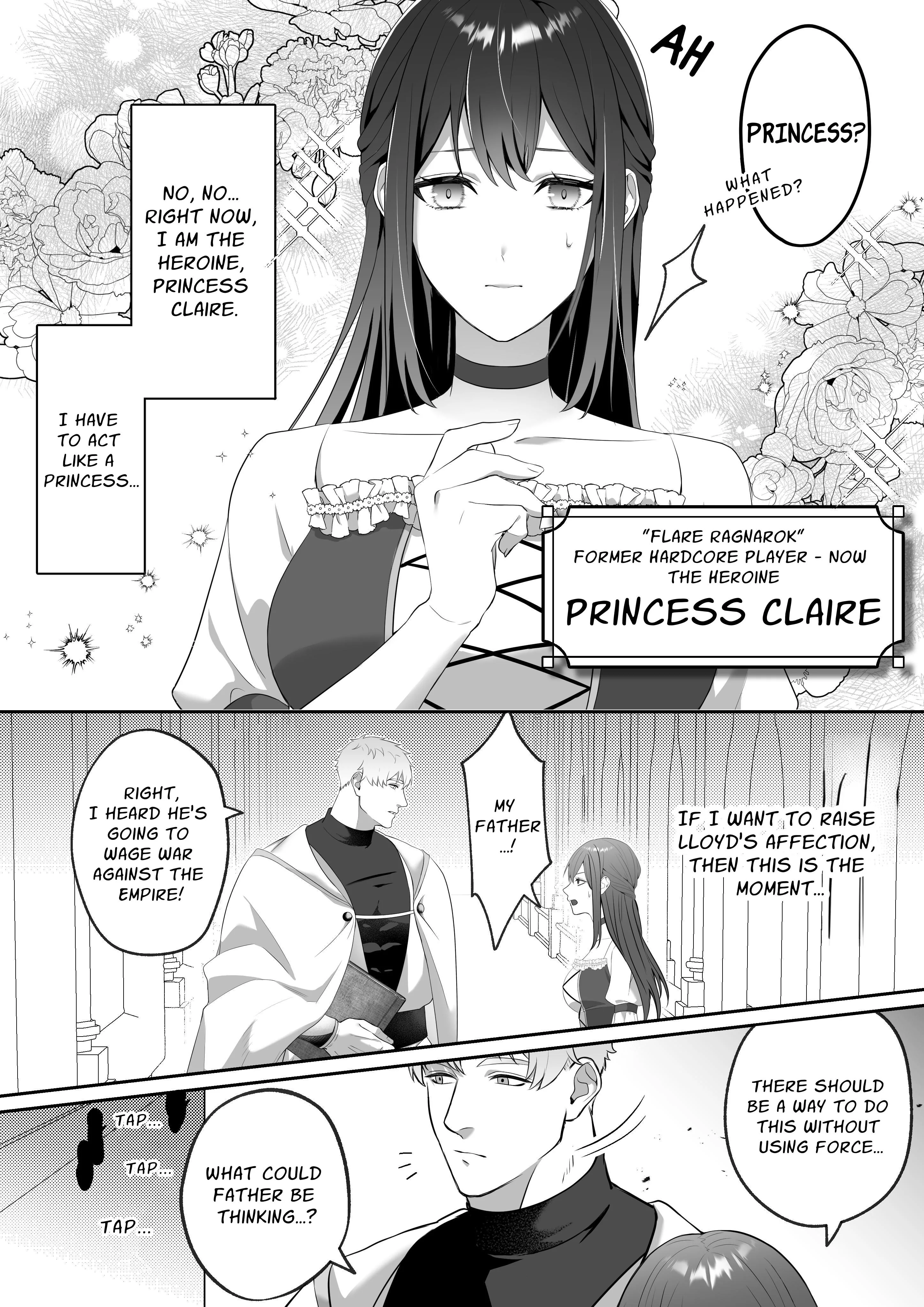 The Lustful Curse Mark: Reincarnated Princess Is Broken by the Trusted Magician's Commanding Sex Chapter 1 page 4 - 