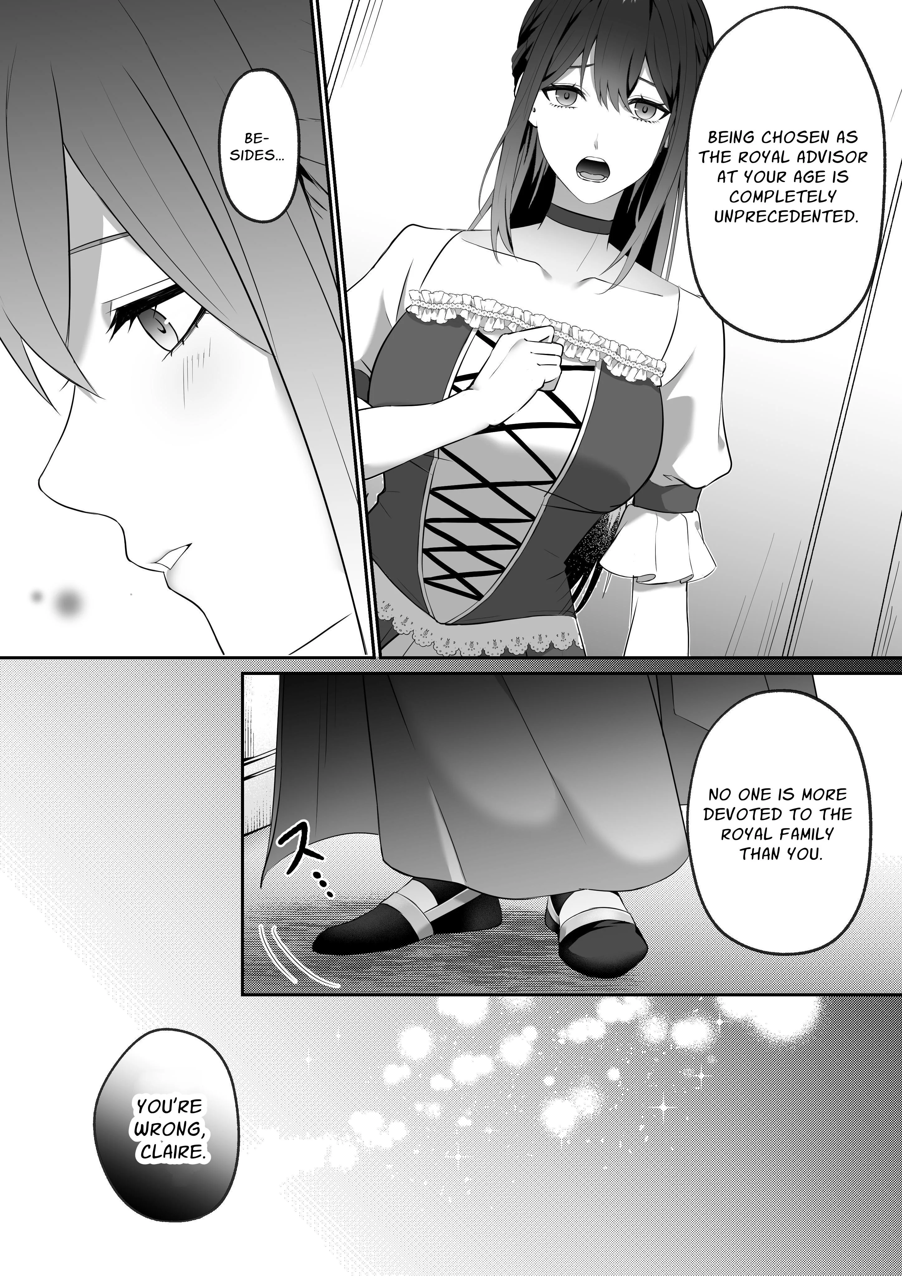 The Lustful Curse Mark: Reincarnated Princess Is Broken by the Trusted Magician's Commanding Sex Chapter 1 page 7 - 