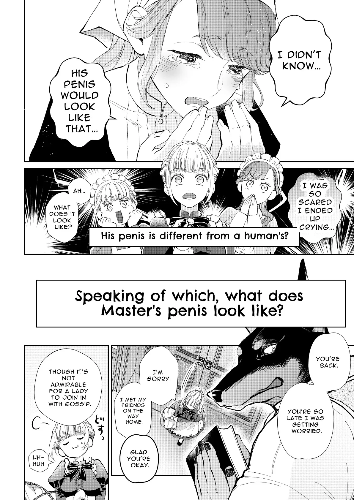 The Maid Wishes To Be Taken By Her Master! Chapter 1 page 12 - 