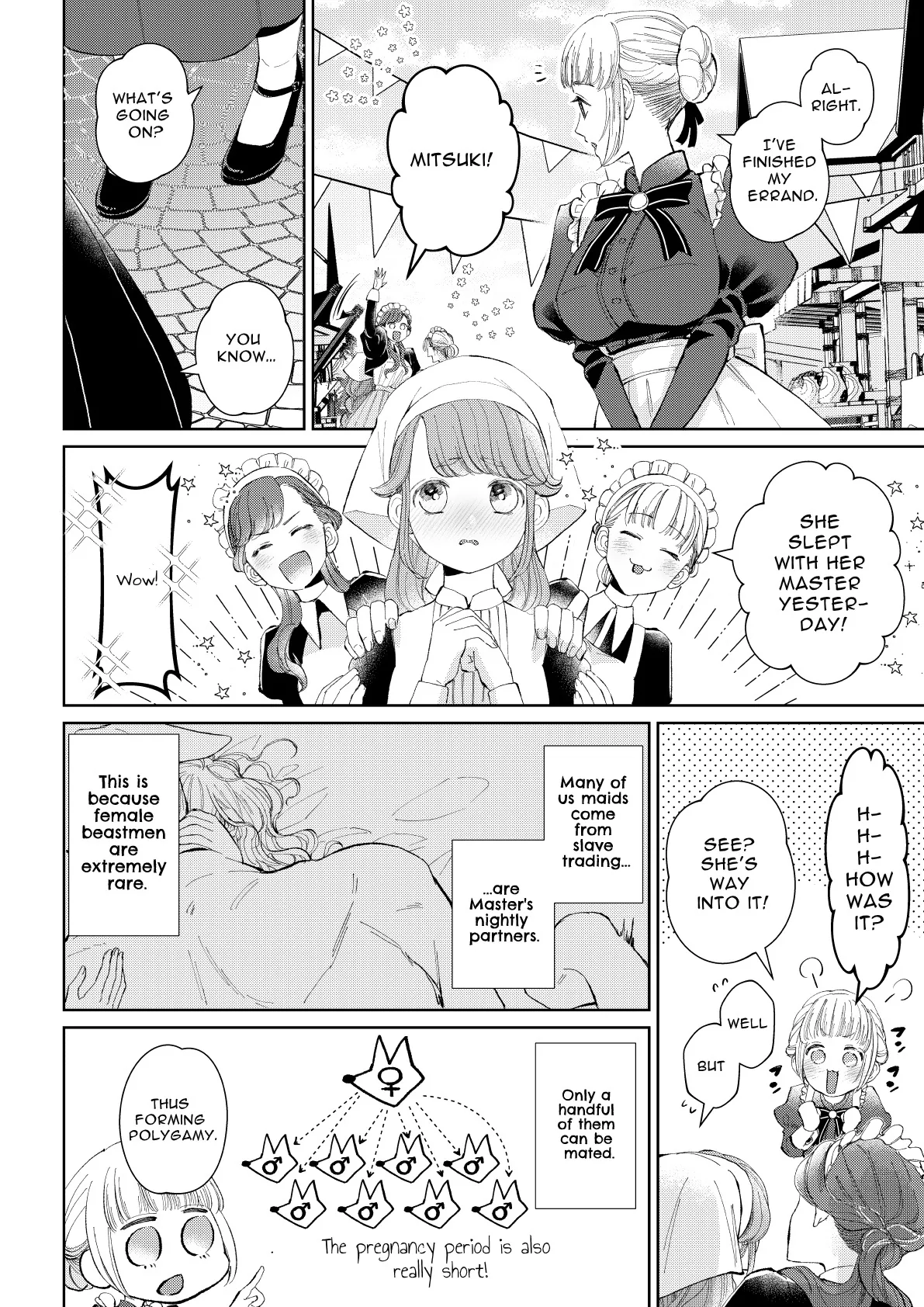 The Maid Wishes To Be Taken By Her Master! Chapter 1 page 10 - 