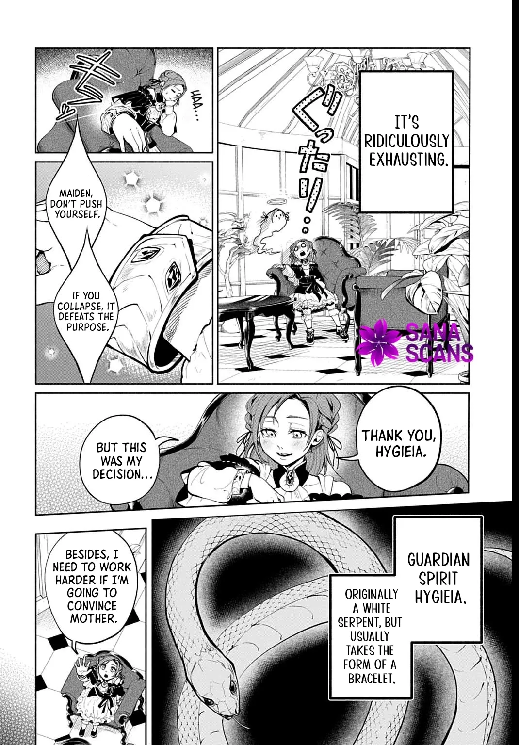 The Maiden of the Sacred Seal — The Marquis’s Daughter Aims to Be a High Healer Chapter 3 page 7 - 