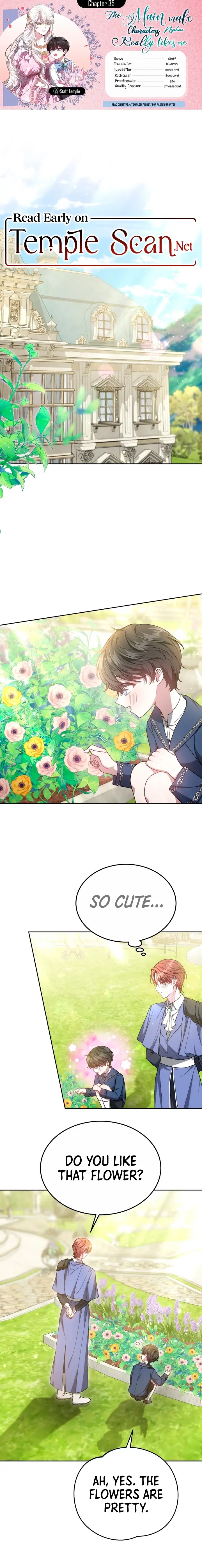 The Main Male Characterâs Nephew Really Likes Me Chapter 35 page 1 - 