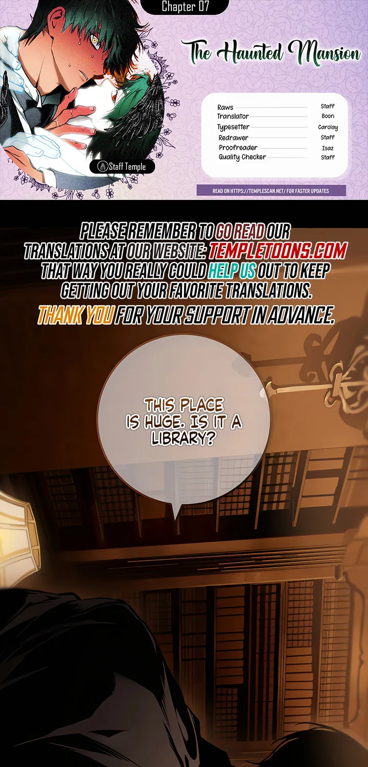 The Mansion Called by Ghosts Chapter 7 page 1 - 