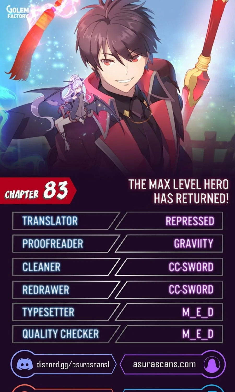 The Max Level Hero Strikes Back! Chapter 83 page 1 - 