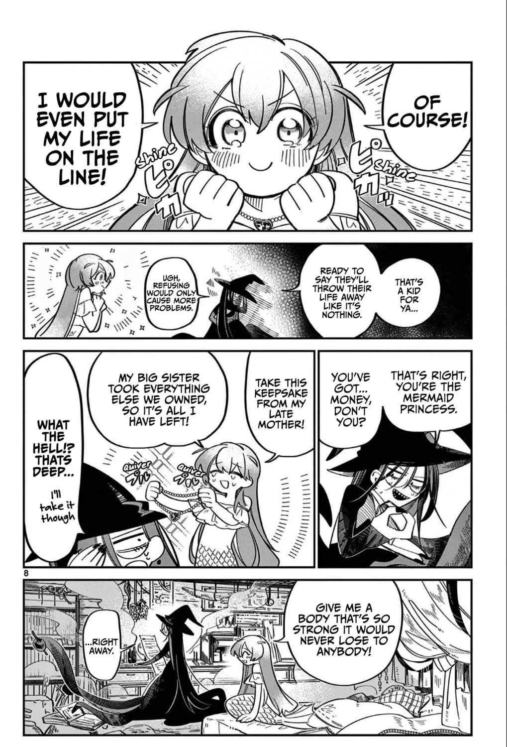The Mermaid Princess Won't Give Up Chapter 0 page 15 - 