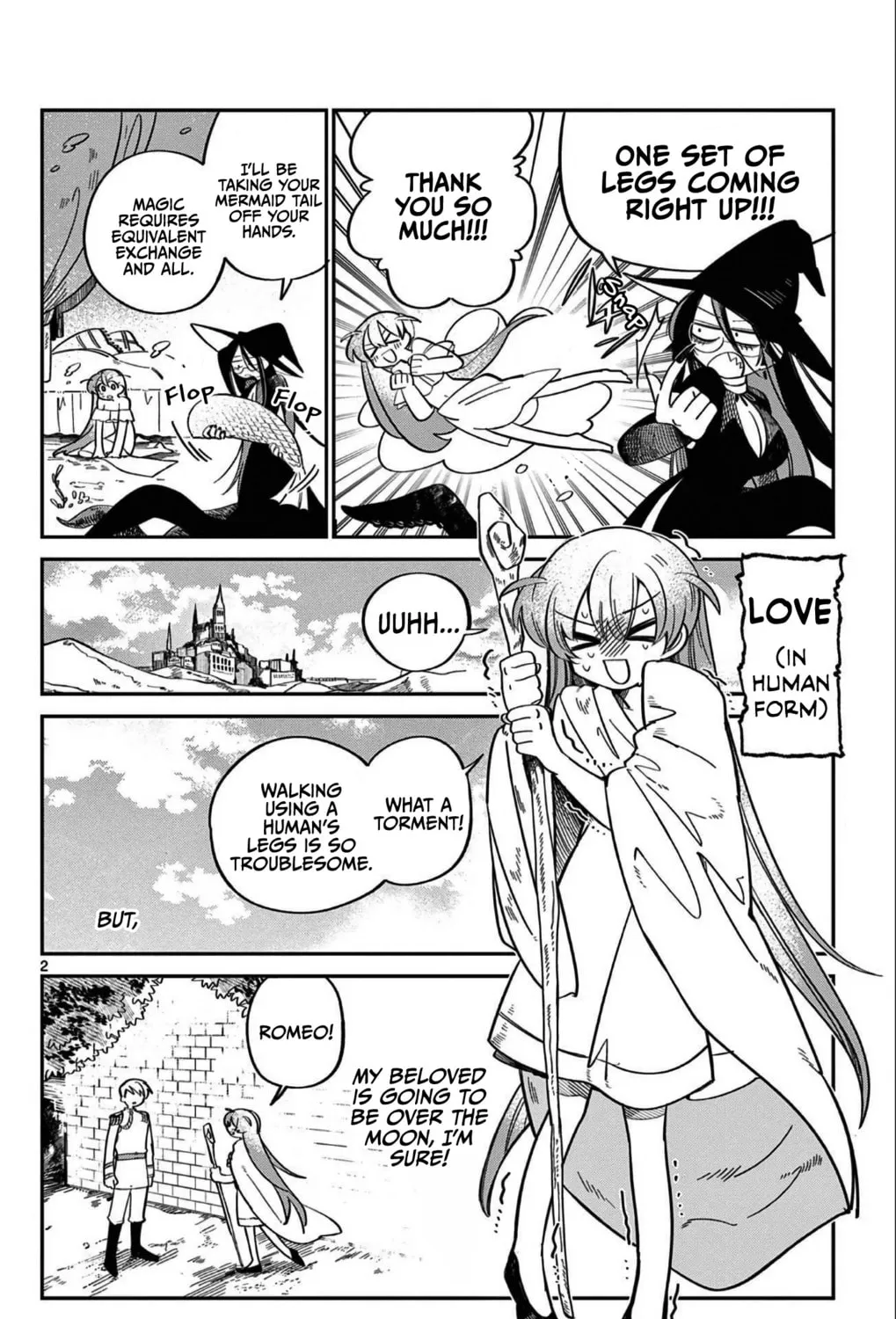 The Mermaid Princess Won't Give Up Chapter 0 page 3 - 