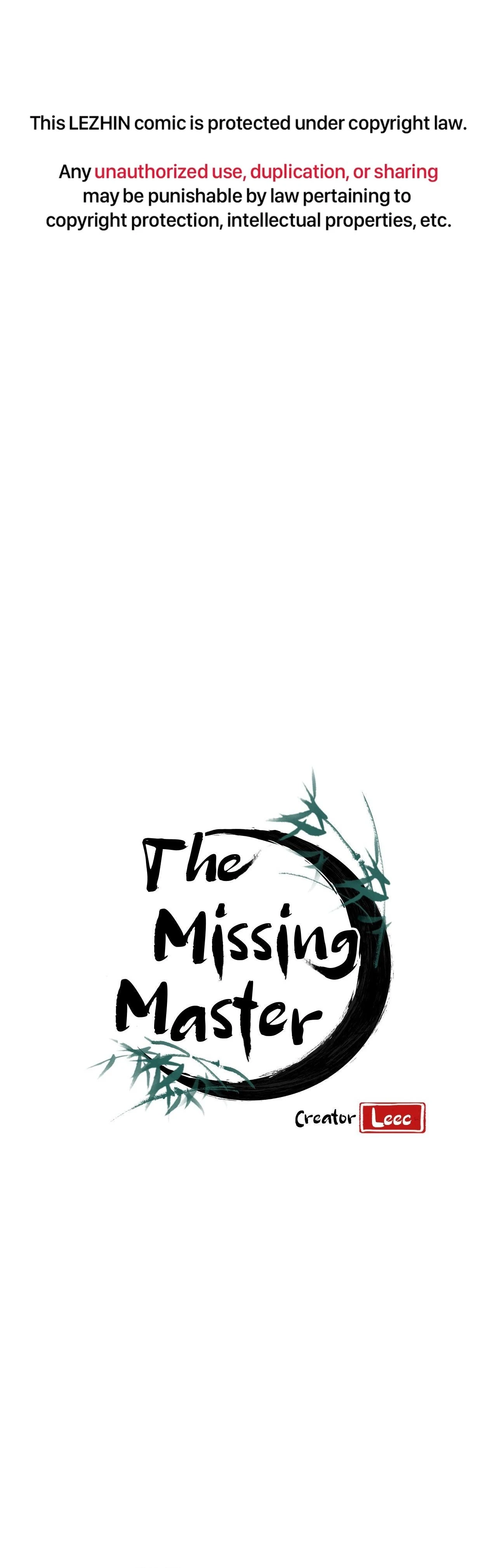 The Missing Master Chapter 18 page 1 - 