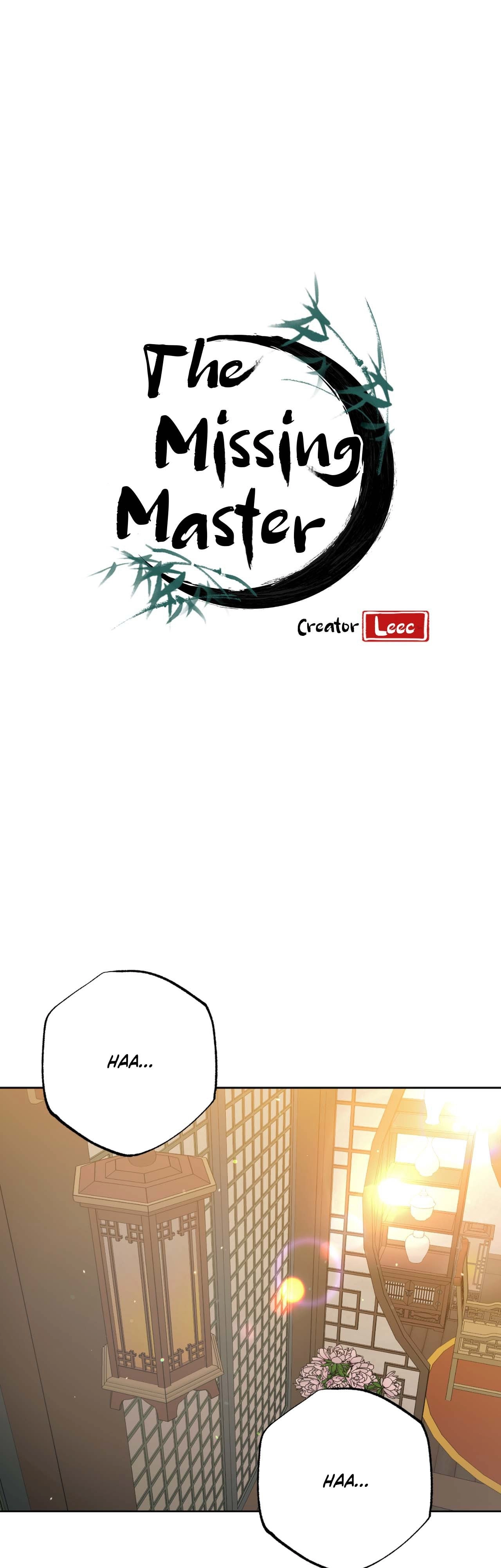 The Missing Master Chapter 21 page 1 - 