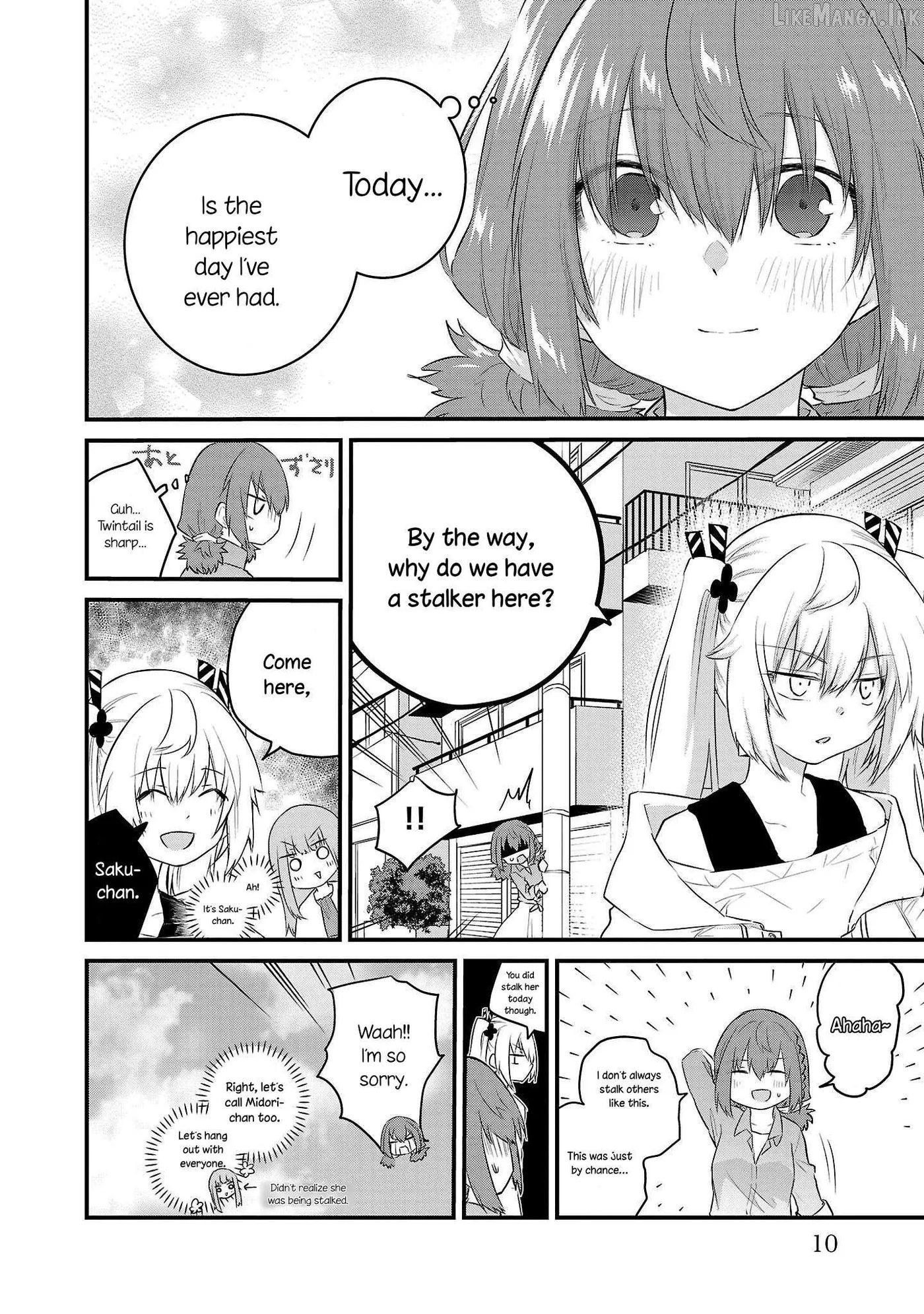 The Mute Girl and Her New Friend Chapter 84 page 11 - 