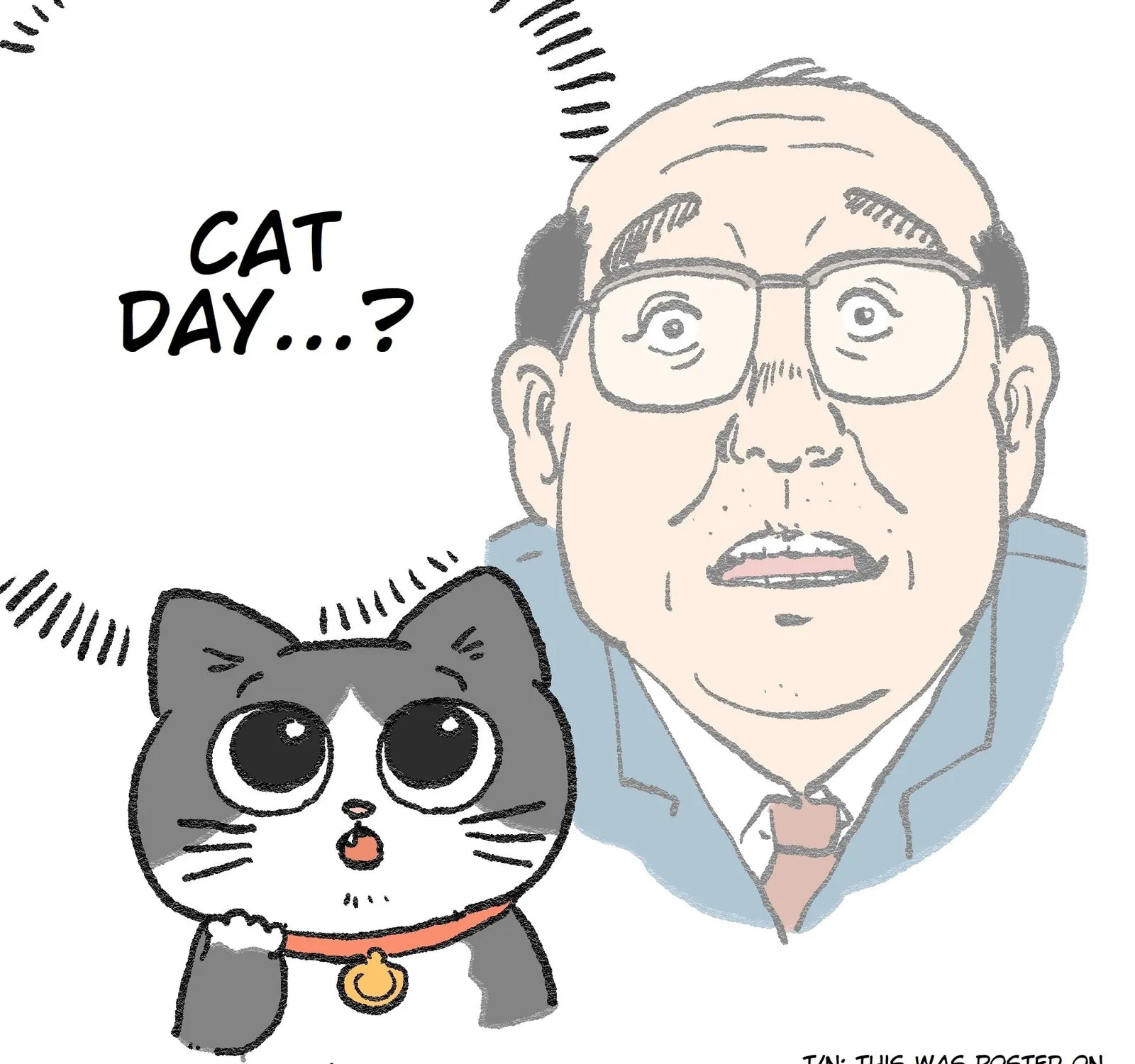 The Old Man Who Was Reincarnated As A Cat (Colored) Chapter 17.5 page 1 - 