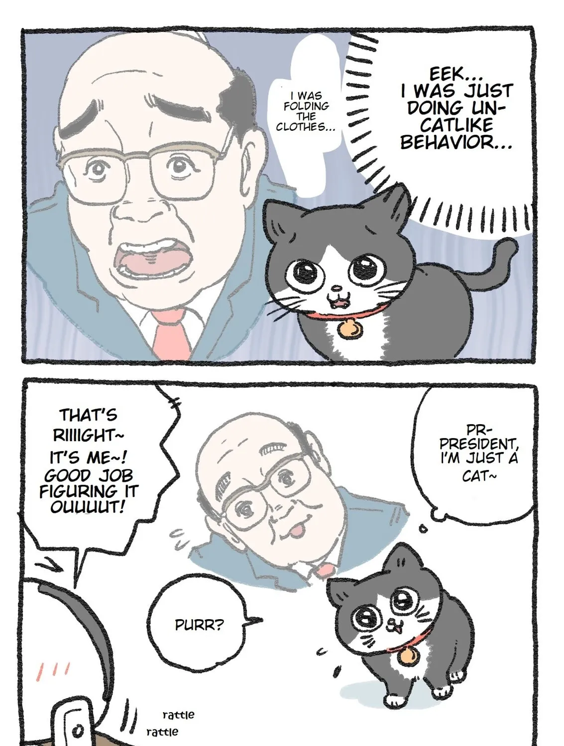 The Old Man Who Was Reincarnated As A Cat (Colored) Chapter 52 page 3 - 