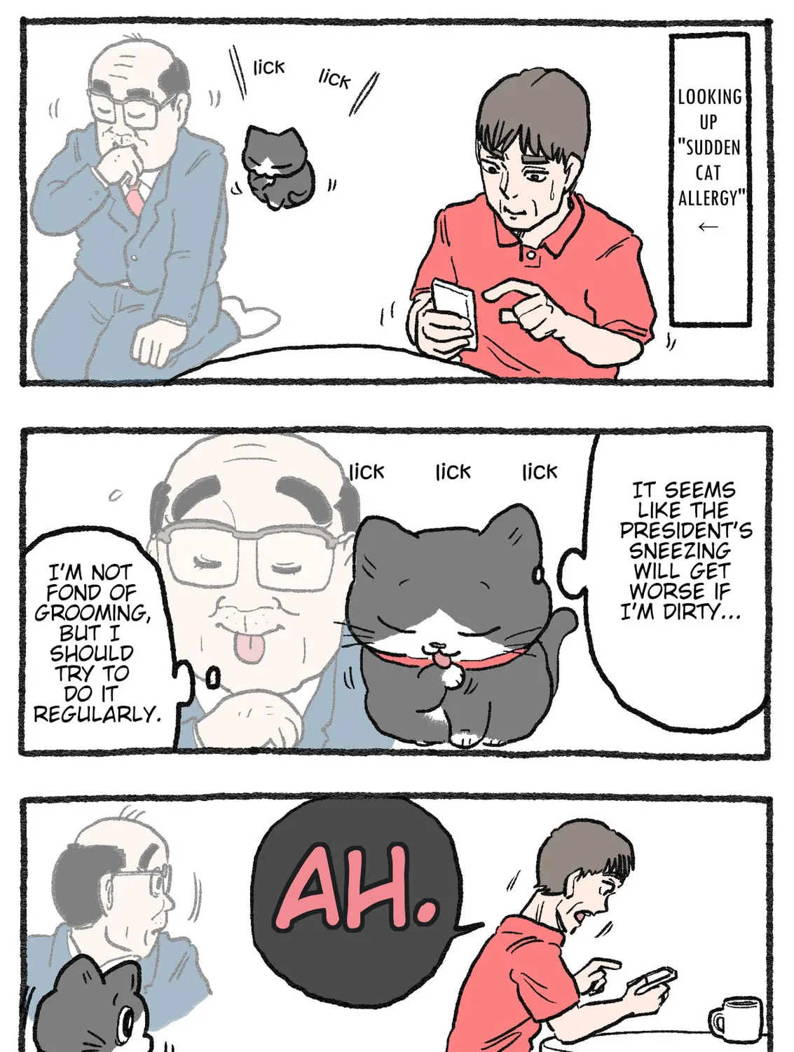 The Old Man Who Was Reincarnated As A Cat (Colored) Chapter 552 page 1 - 