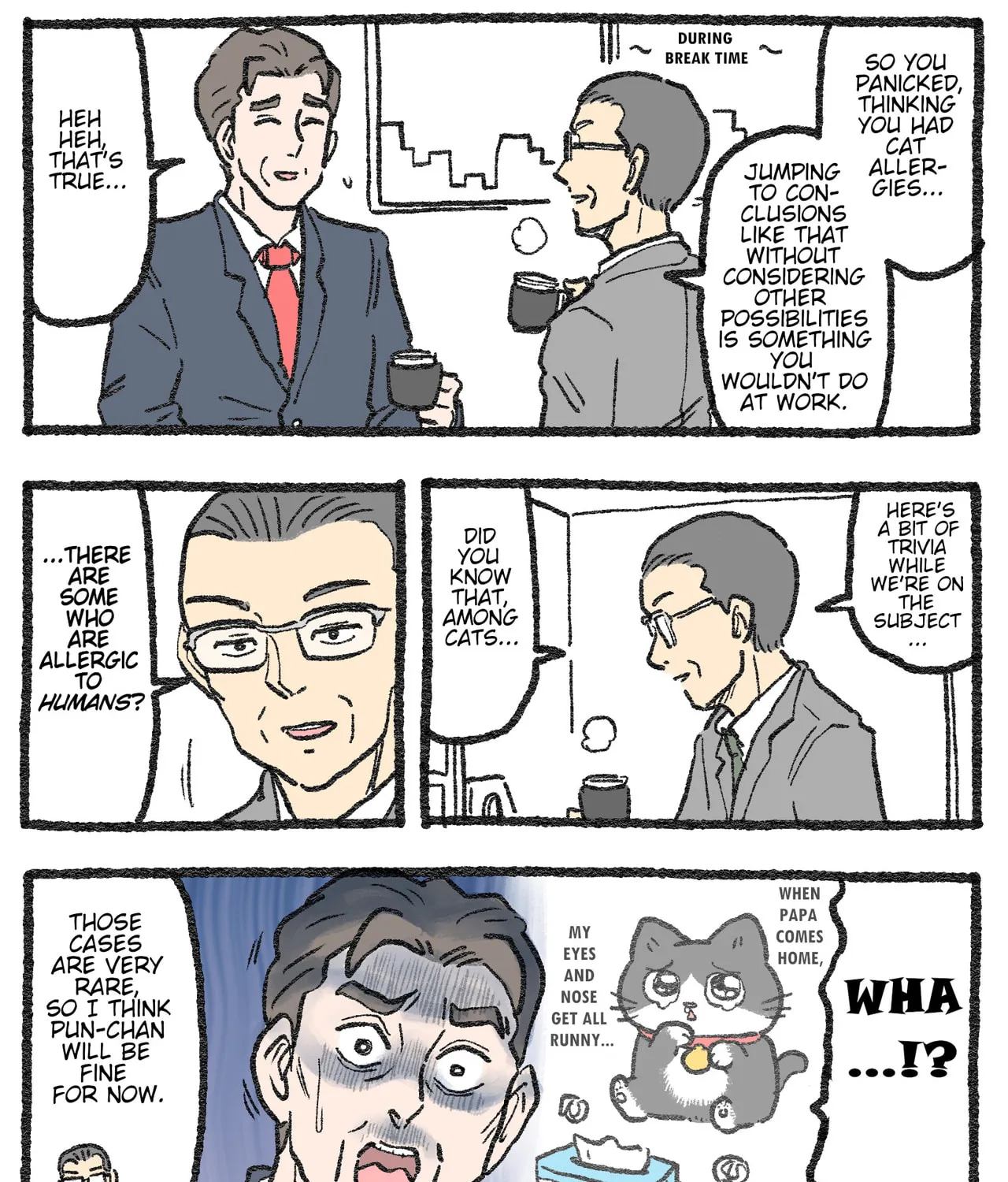 The Old Man Who Was Reincarnated As A Cat (Colored) Chapter 556.5 page 1 - 