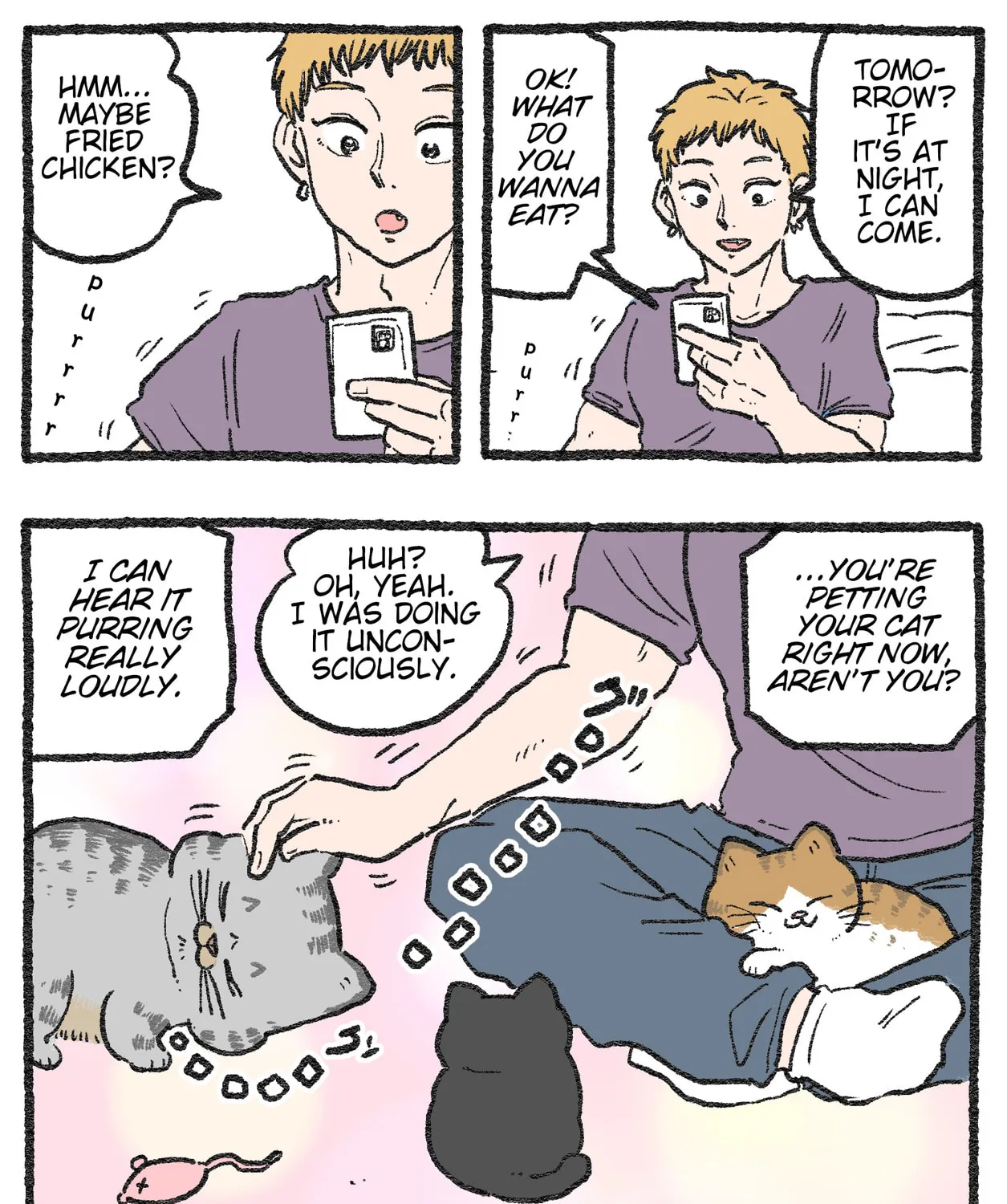 The Old Man Who Was Reincarnated As A Cat (Colored) Chapter 558.5 page 1 - 