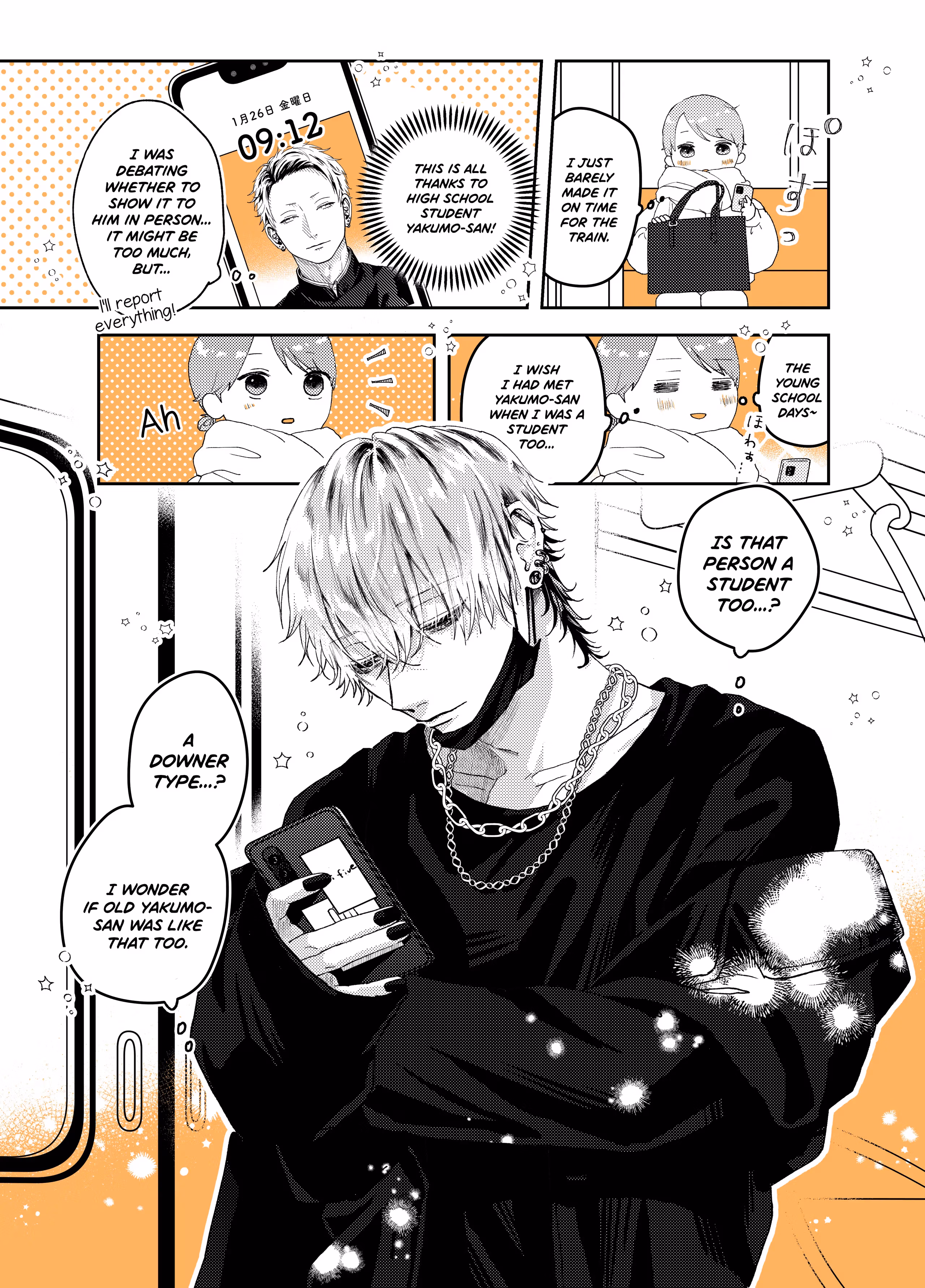 The Older Guy at the Restaurant Who Seems like a Player. Chapter 10 page 1 - 