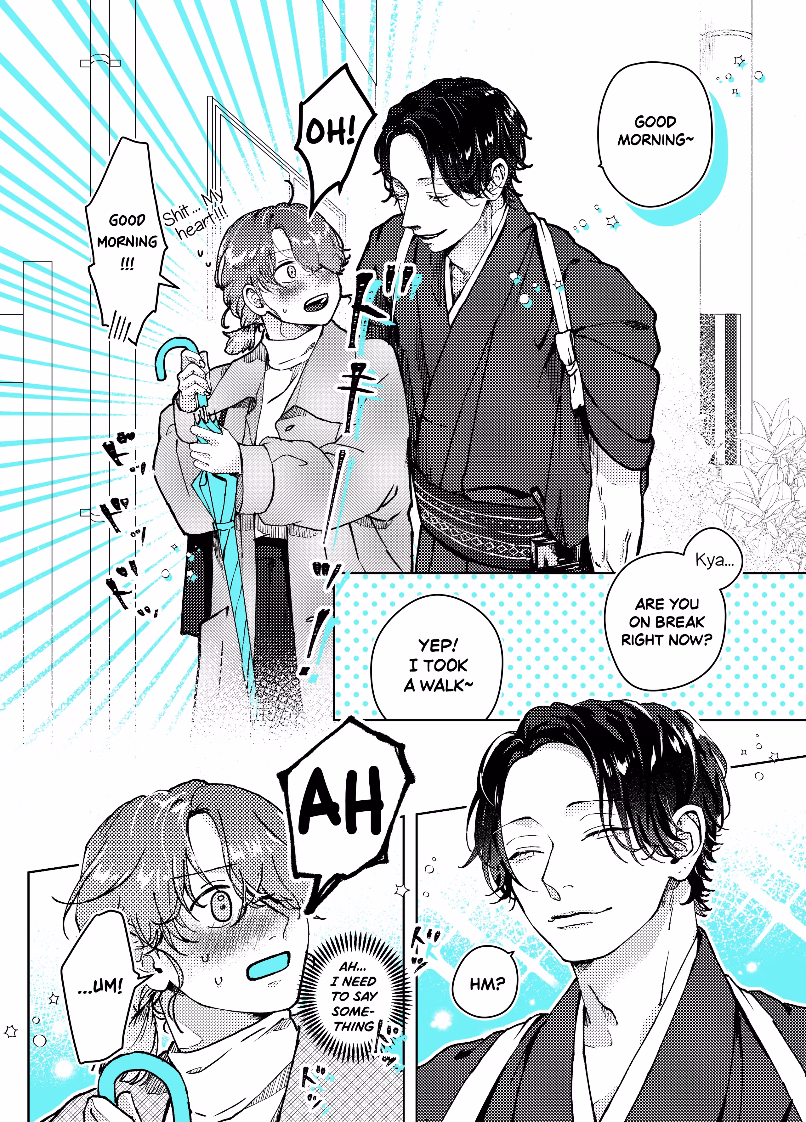 The Older Guy at the Restaurant Who Seems like a Player. Chapter 2 page 2 - 
