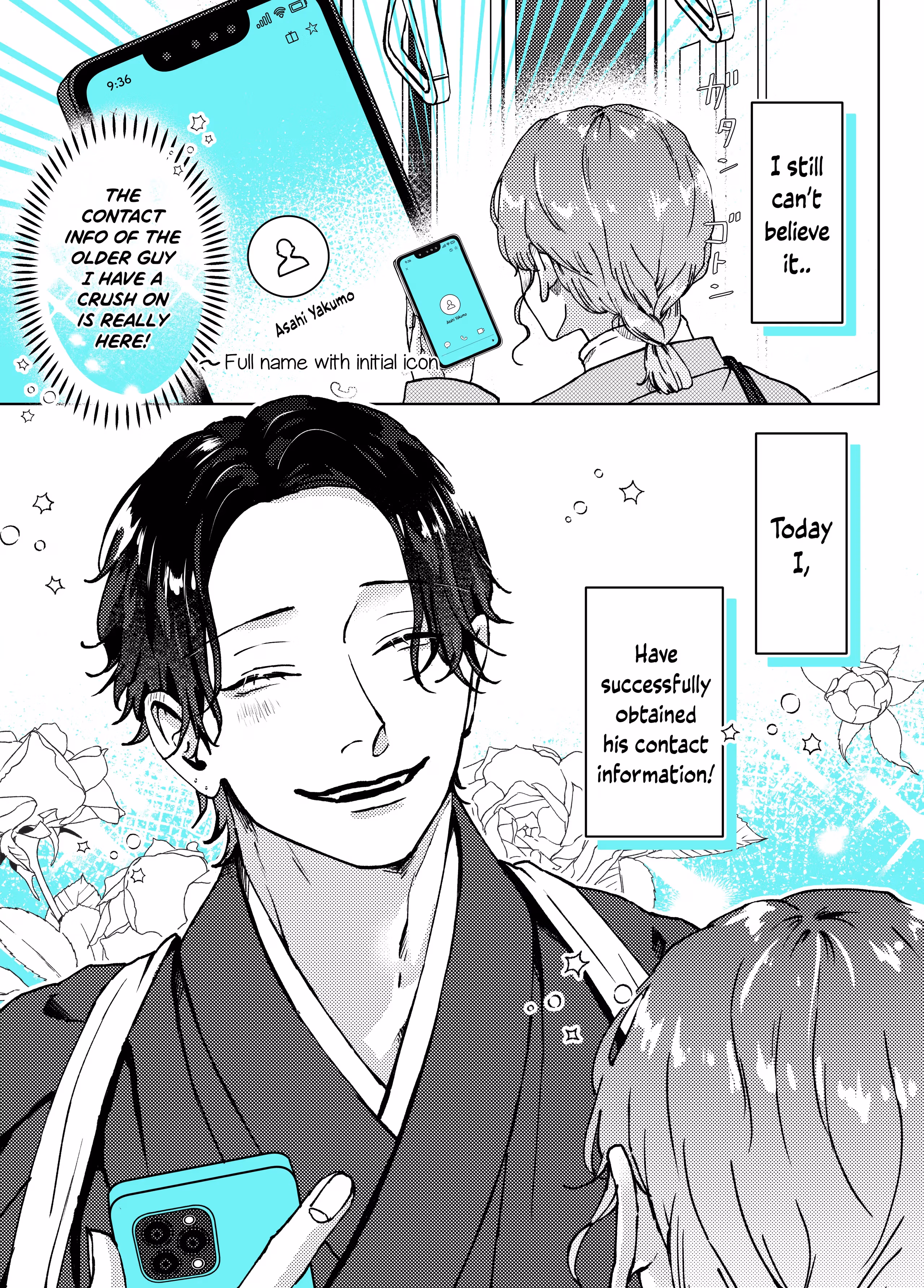 The Older Guy at the Restaurant Who Seems like a Player. Chapter 3 page 1 - 