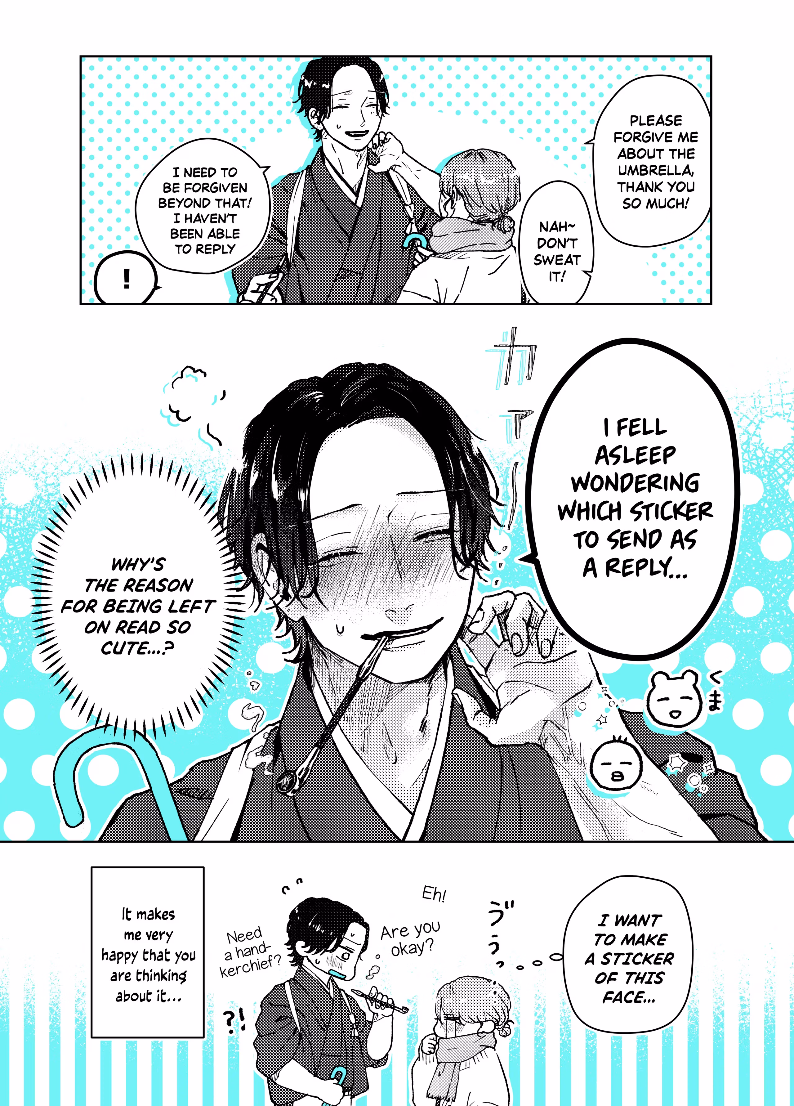 The Older Guy at the Restaurant Who Seems like a Player. Chapter 3 page 4 - 