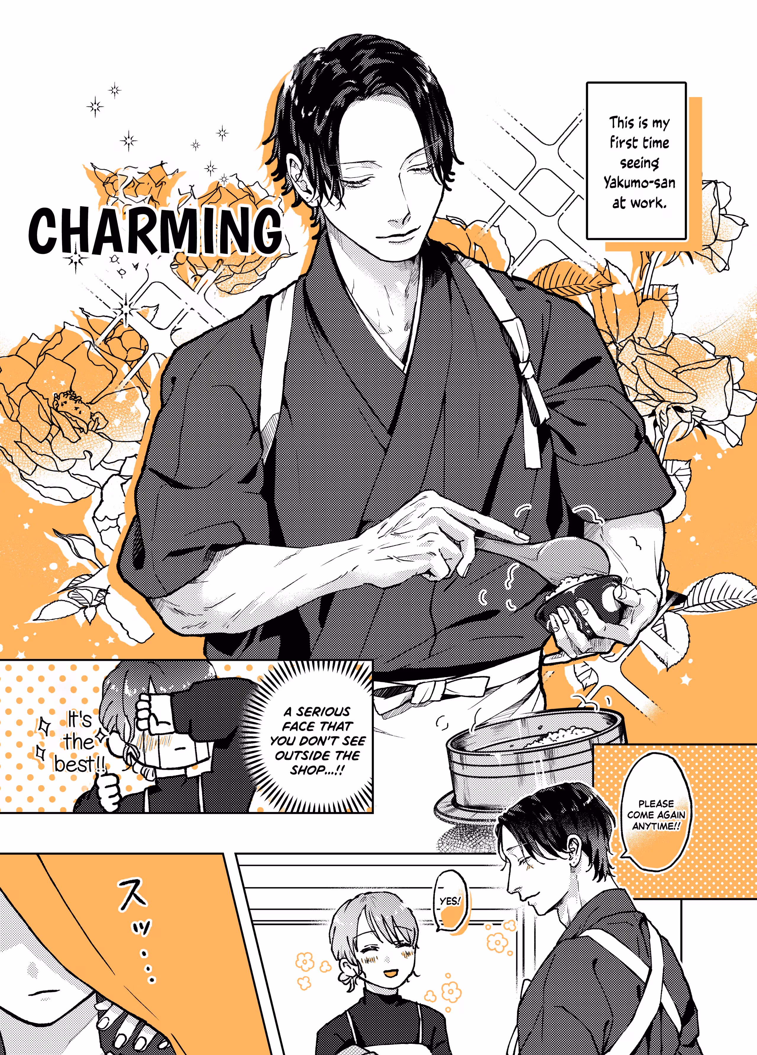 The Older Guy at the Restaurant Who Seems like a Player. Chapter 7 page 1 - 