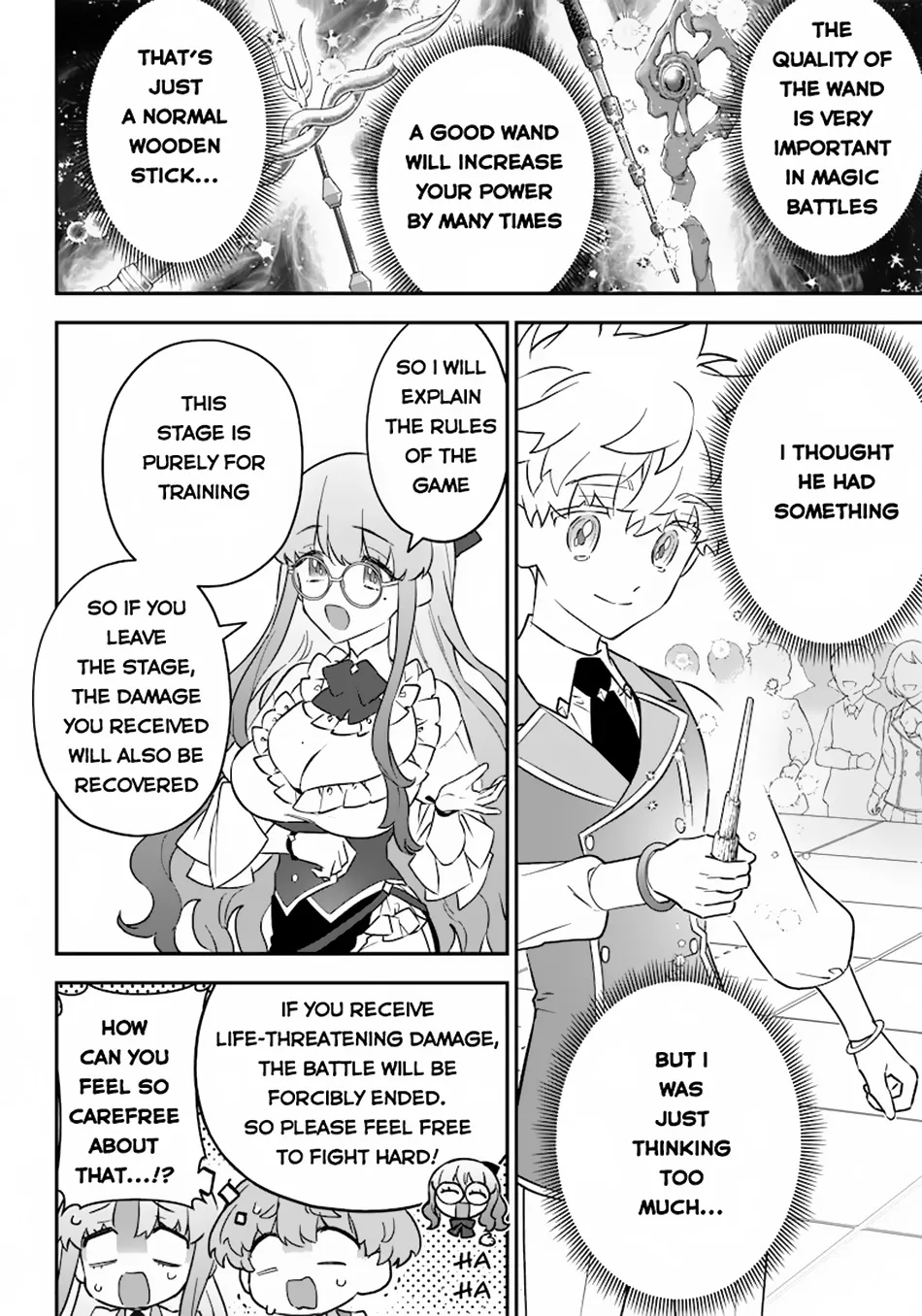 The Only in the World, Omnipotent Wizard Chapter 7 page 11 - 
